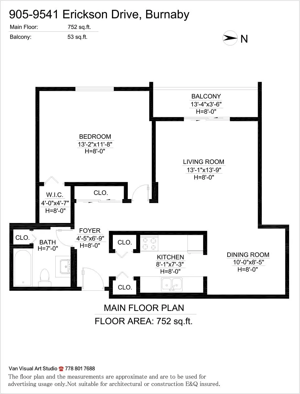 9541 Erickson Drive #905