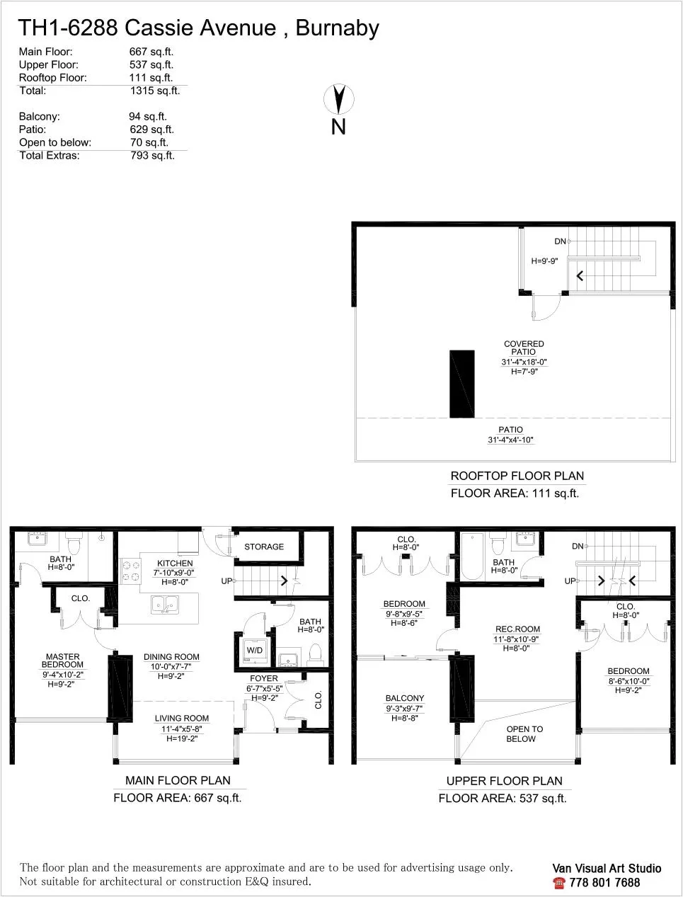 6288 Cassie Avenue #TH1