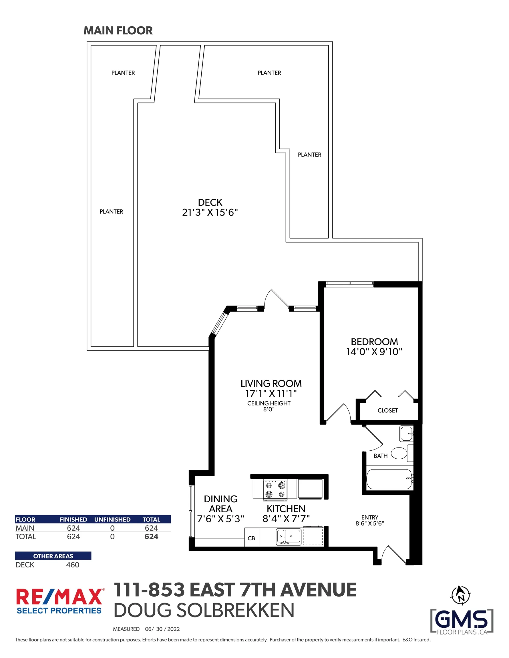 853 E 7th Avenue #111
