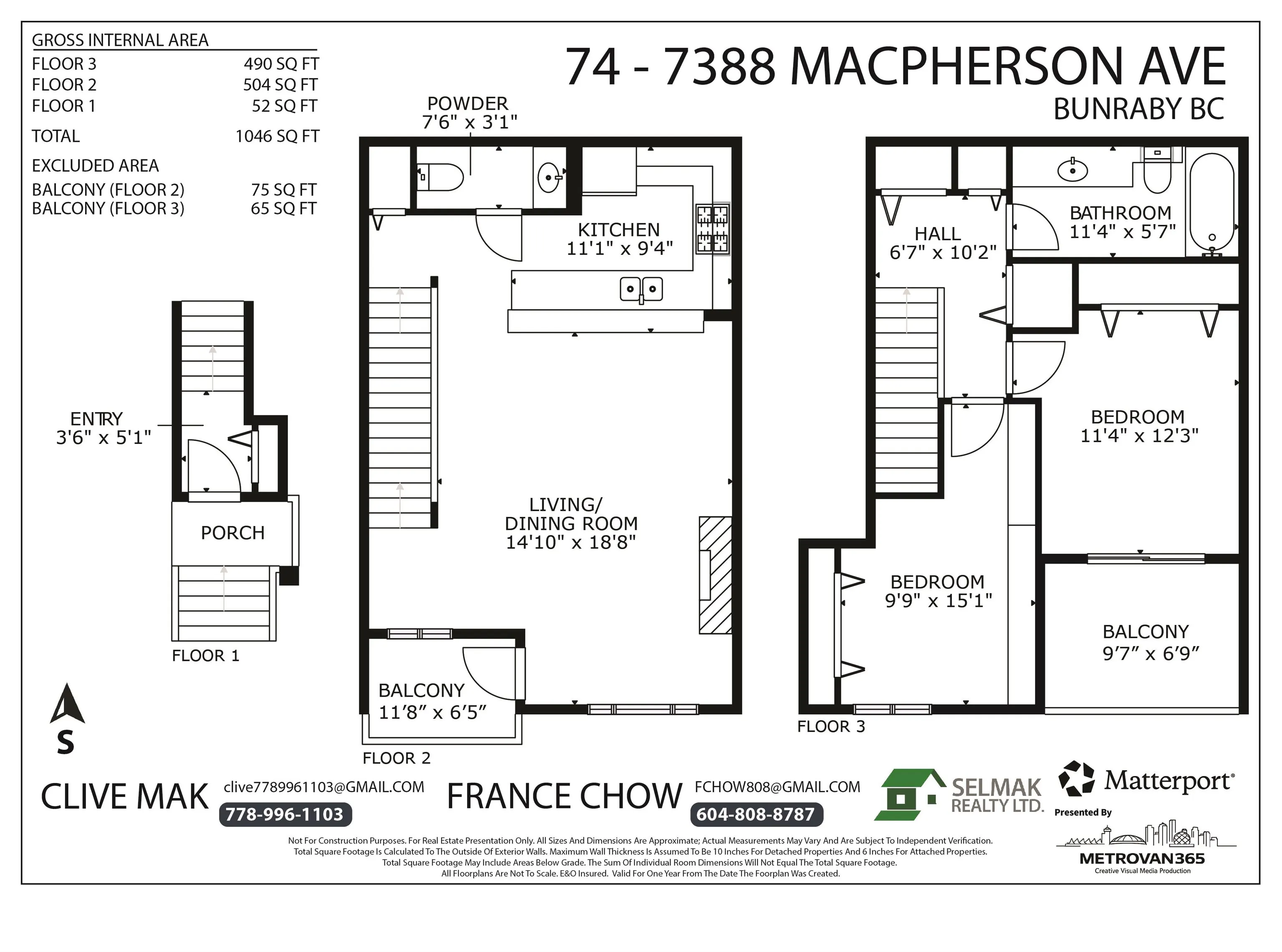7388 Macpherson Avenue #74