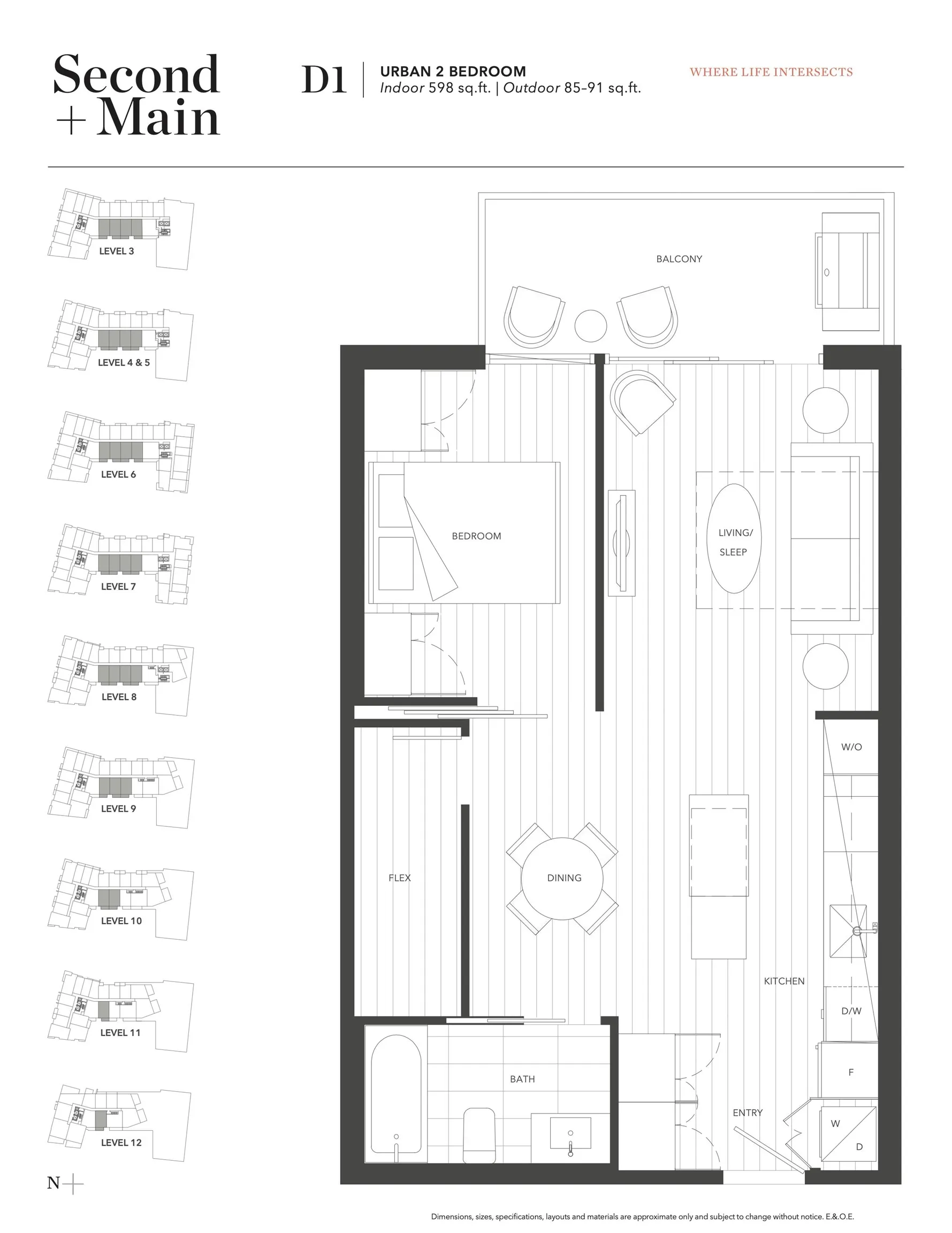 180 E 2nd Avenue #628