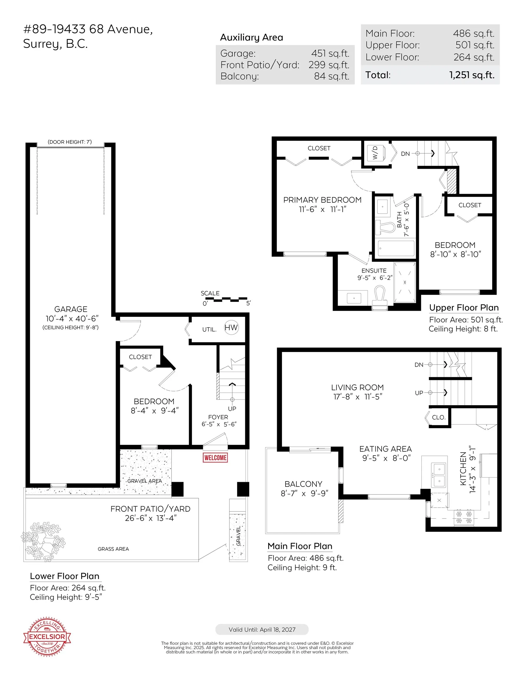 19433 68 Avenue #89