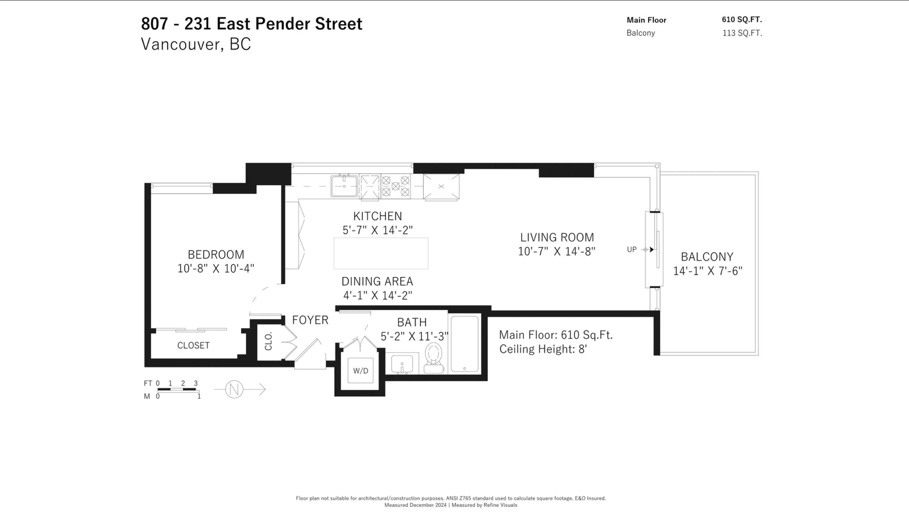 231 E Pender Street #807