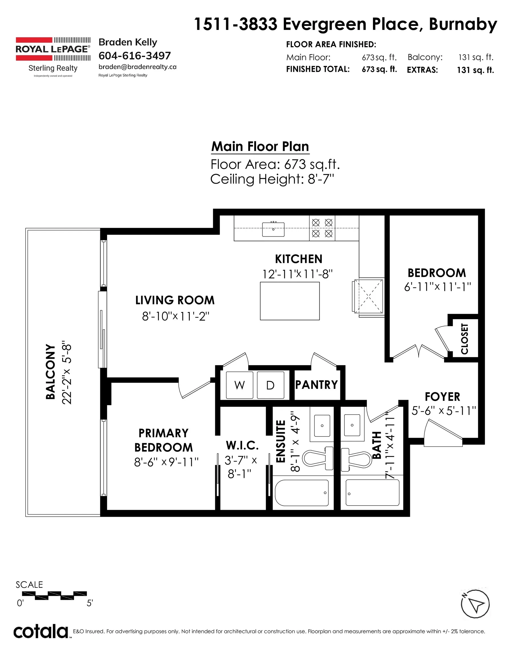 3833 Evergreen Place #1511