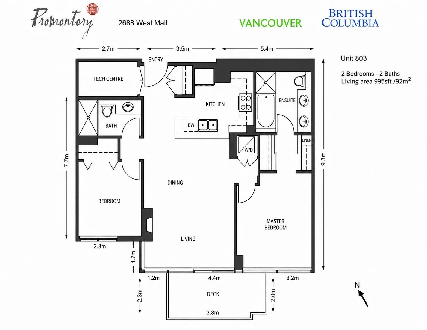 2688 W Mall #803