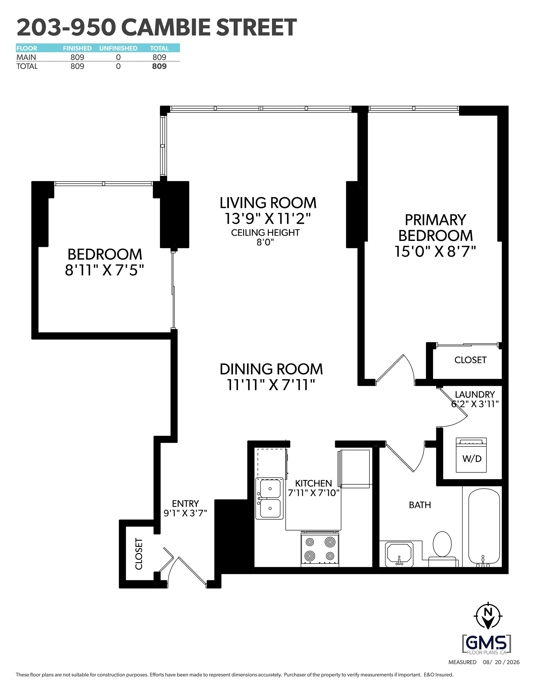 950 Cambie Street #203