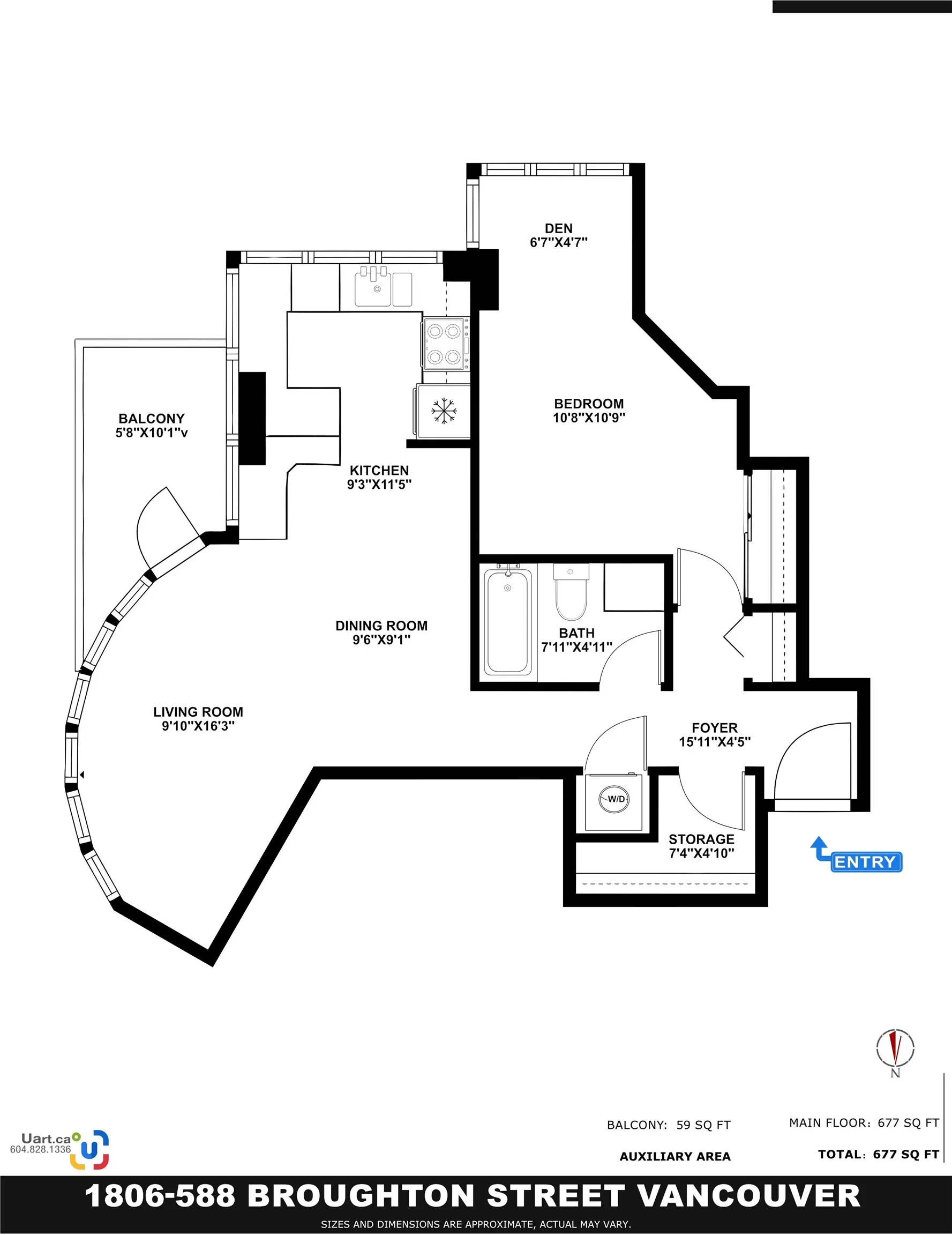588 Broughton Street #1806
