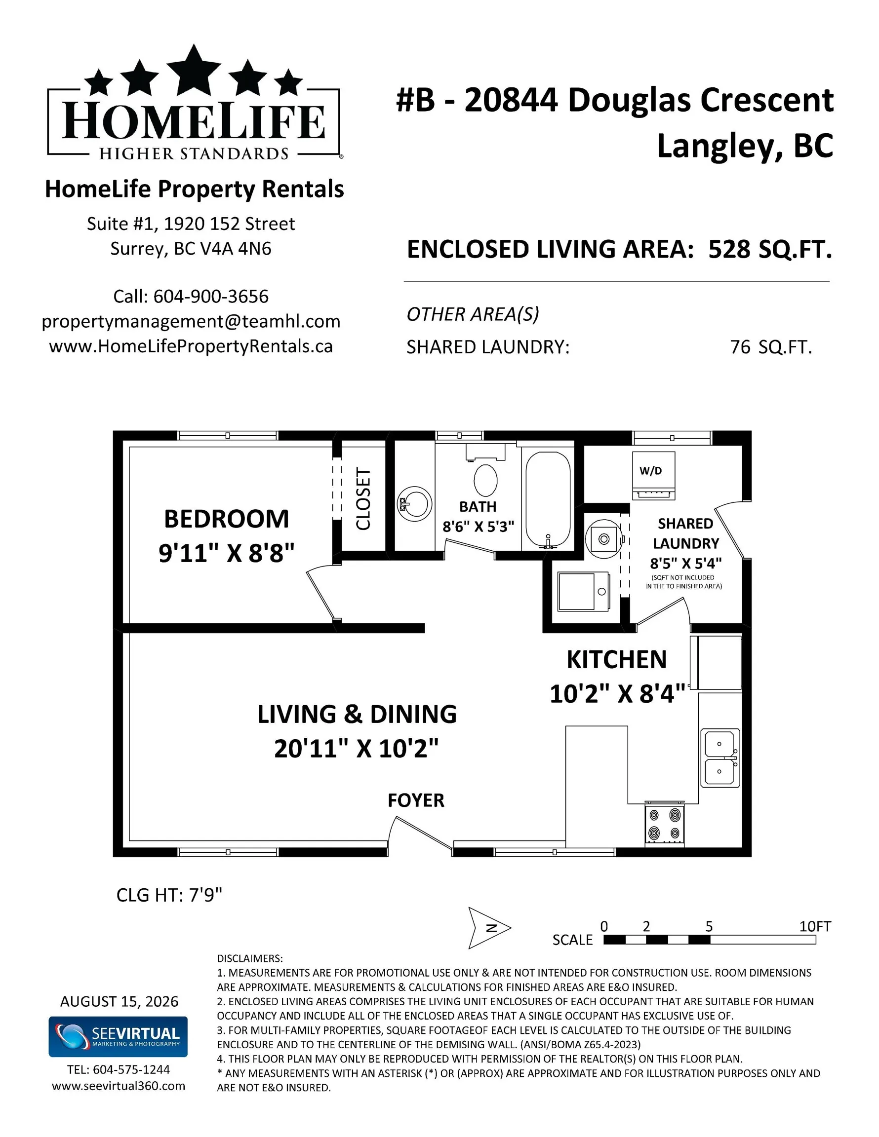 20844 Douglas Crescent #B
