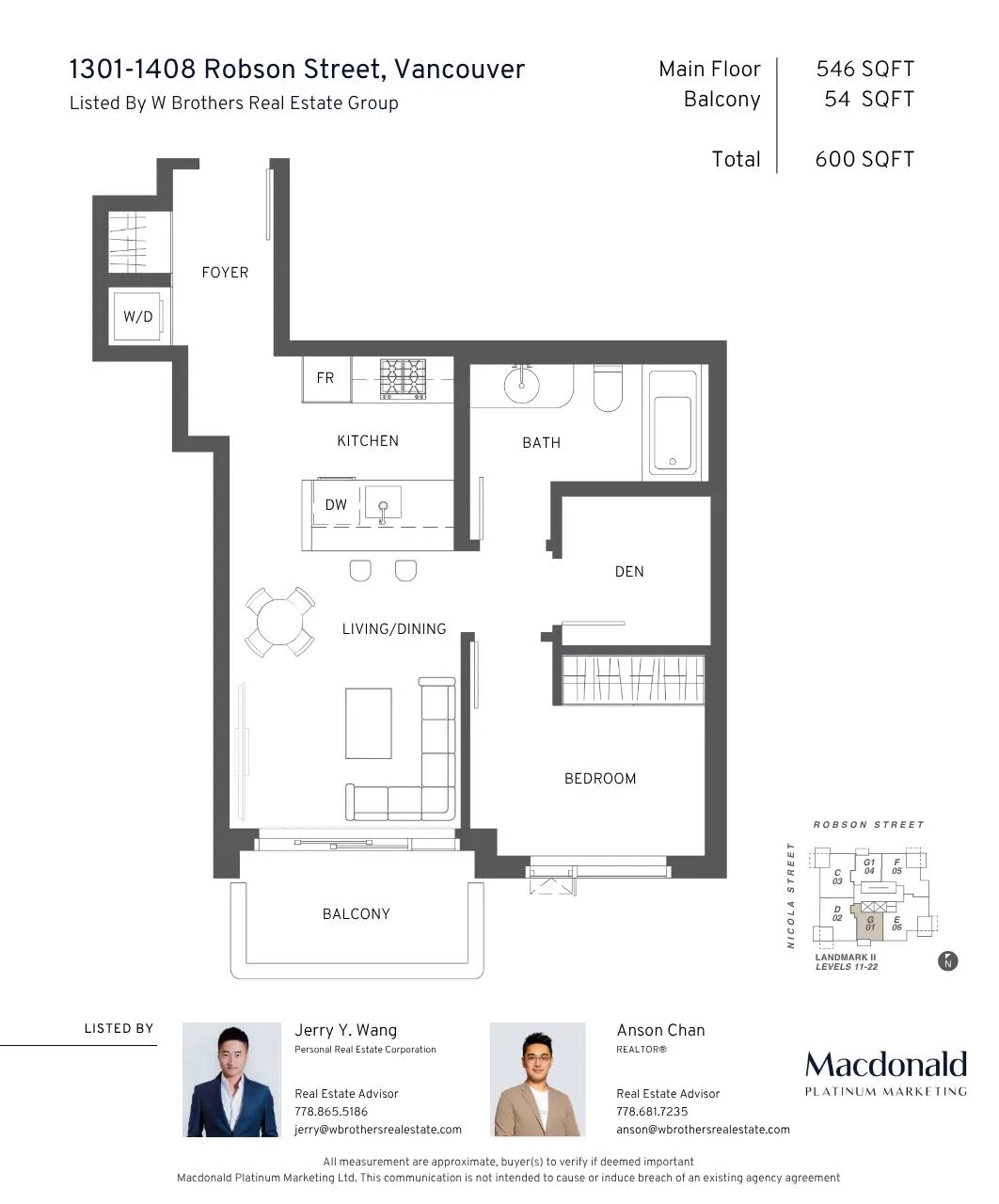 1408 Robson Street #1301