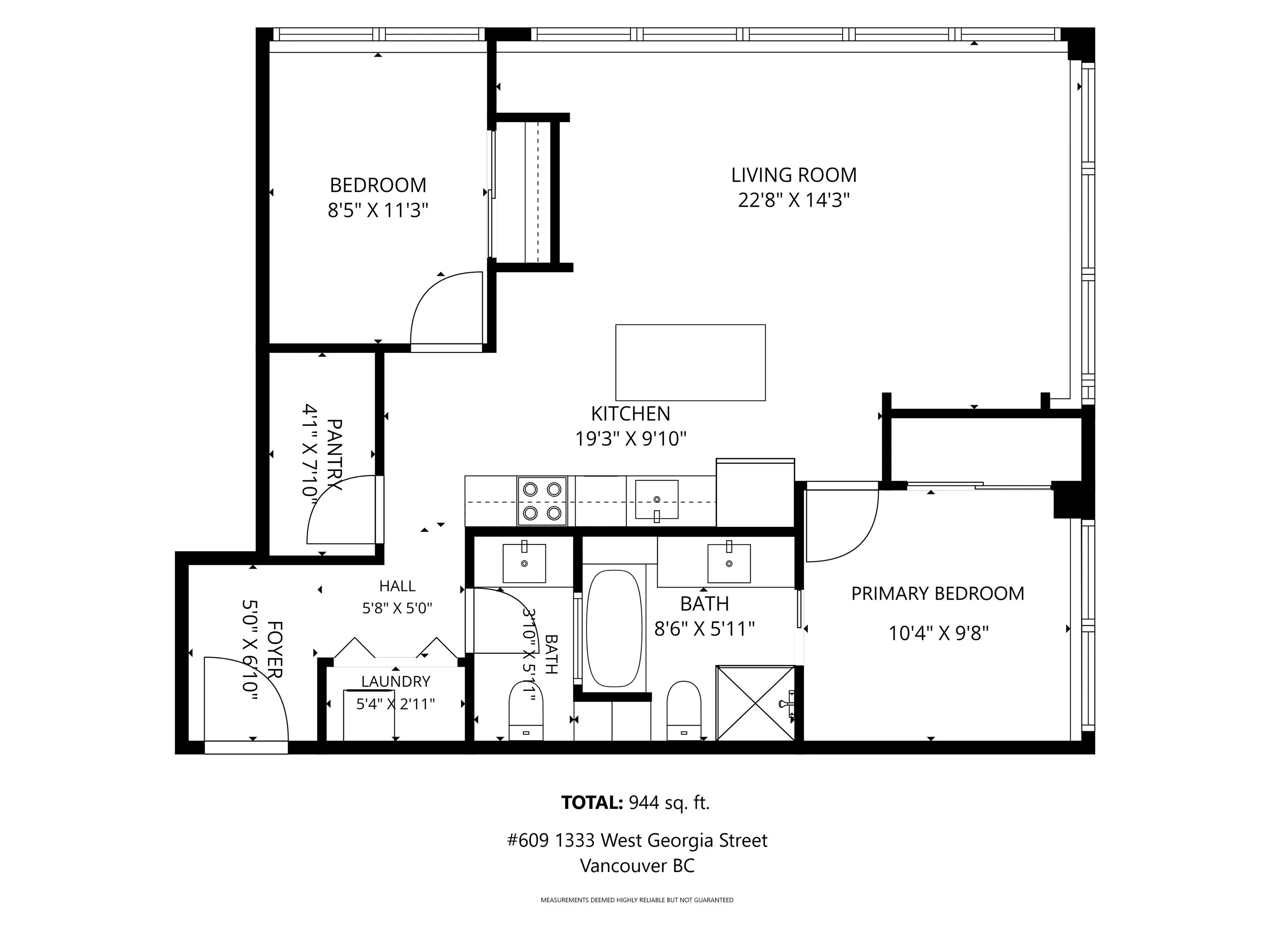 1333 West Georgia Street #609