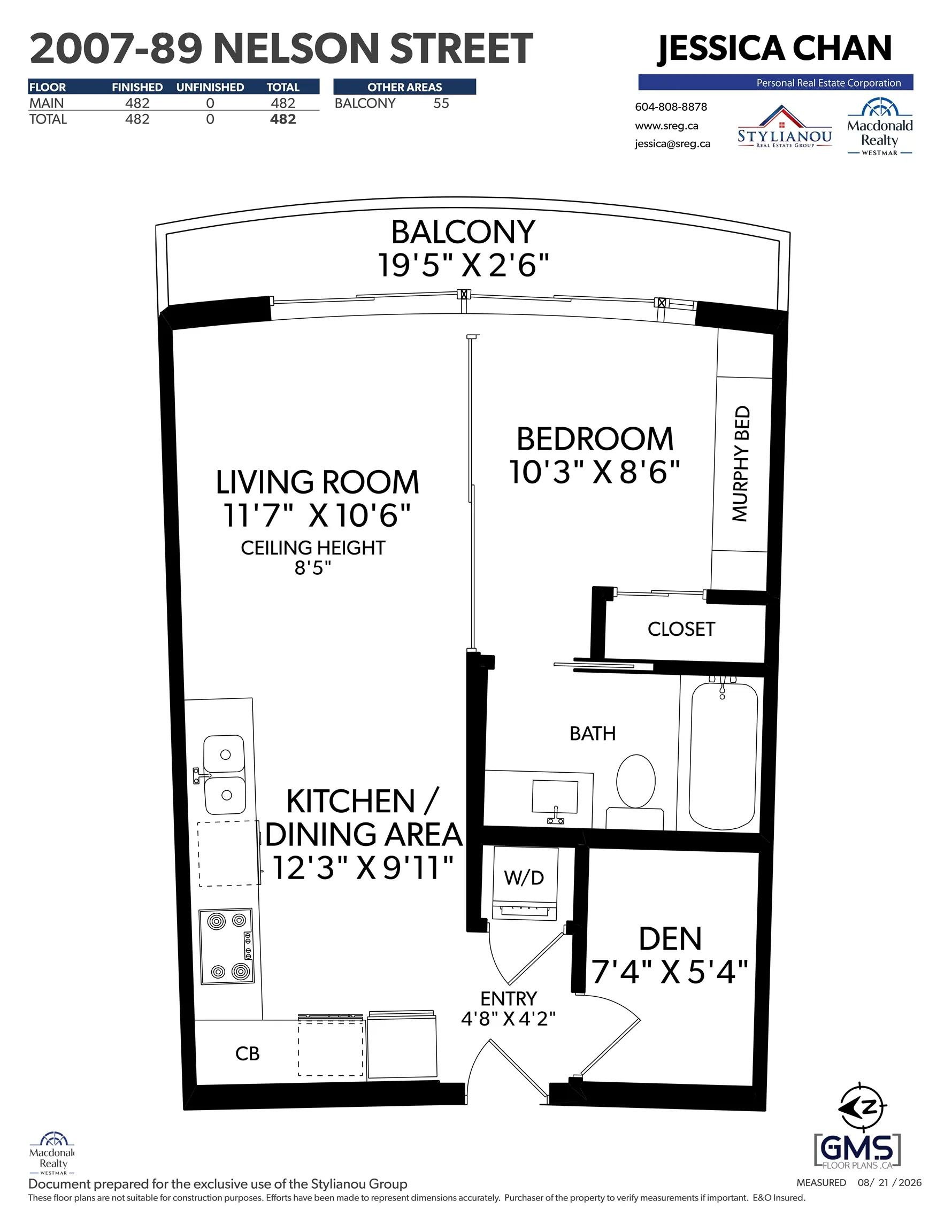 89 Nelson Street #2007
