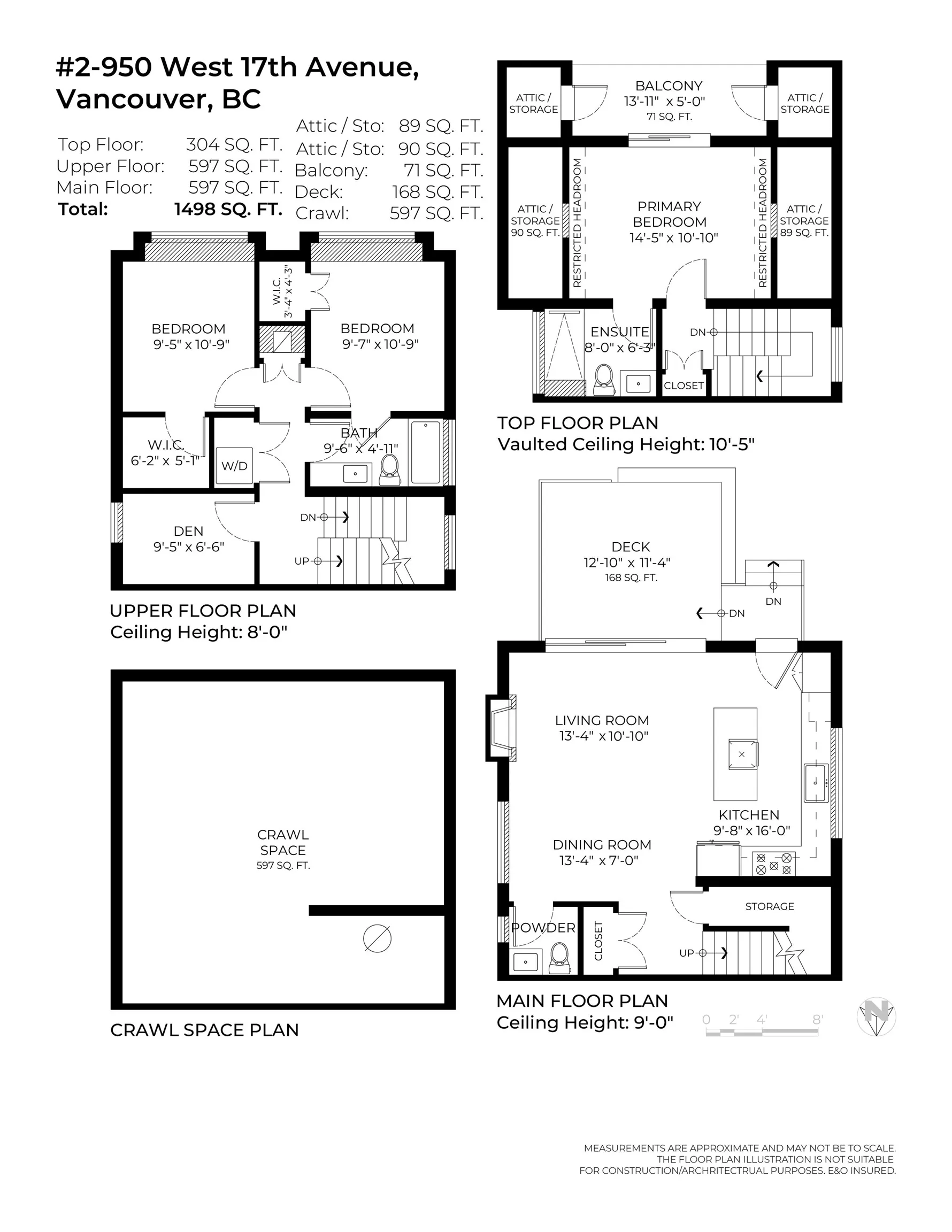 950 W 17th Avenue #2