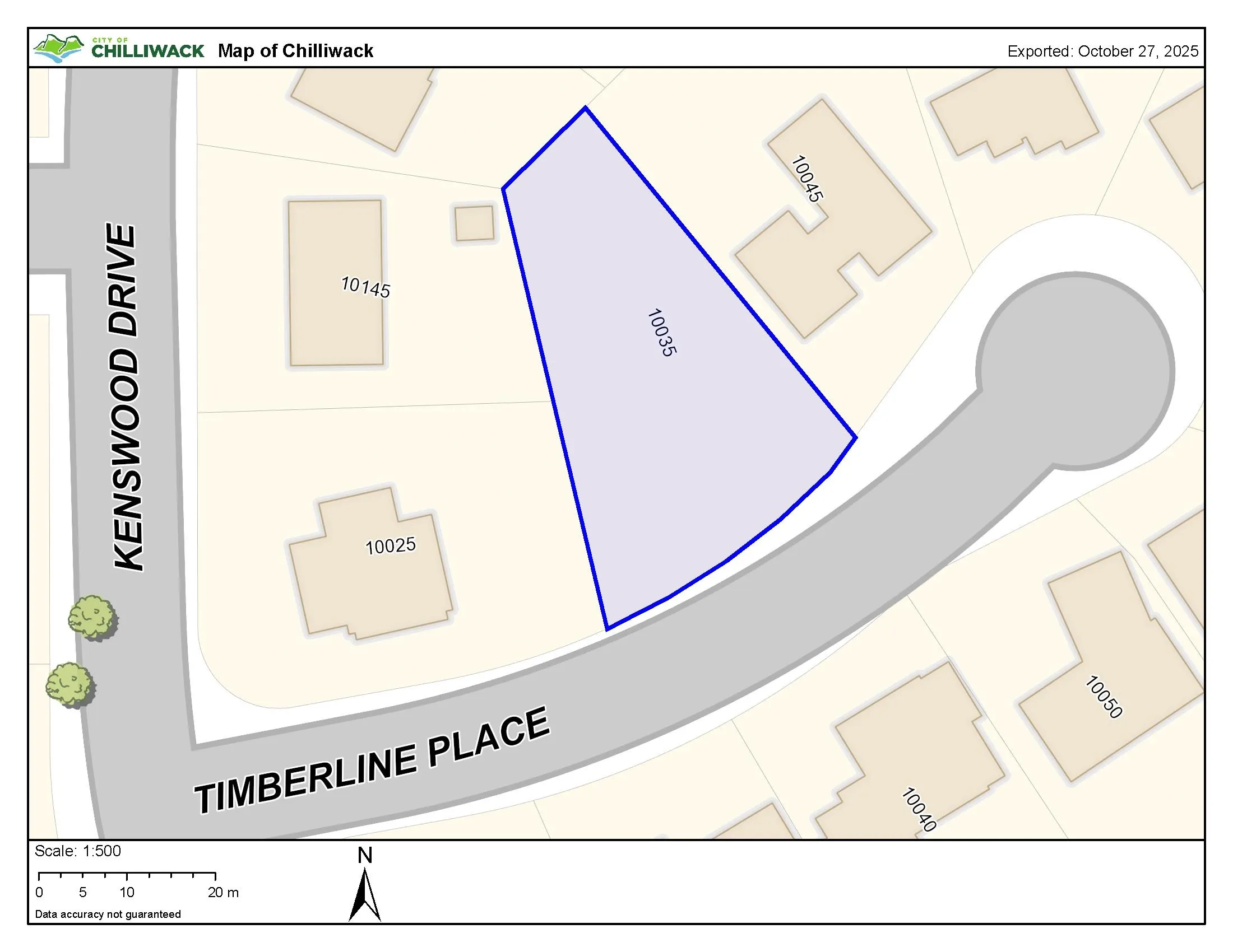 10035 Timberline Place