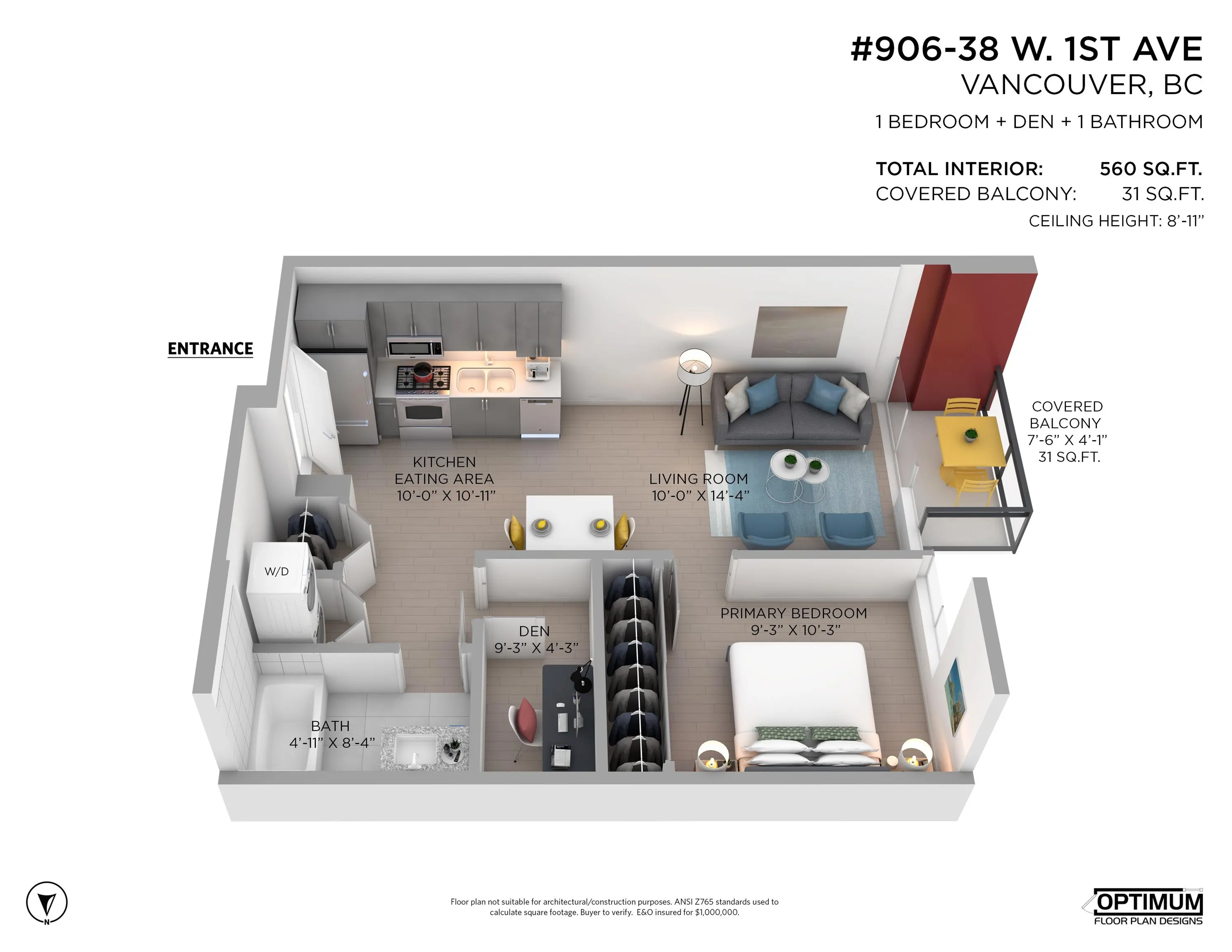 38 W 1st Avenue #906