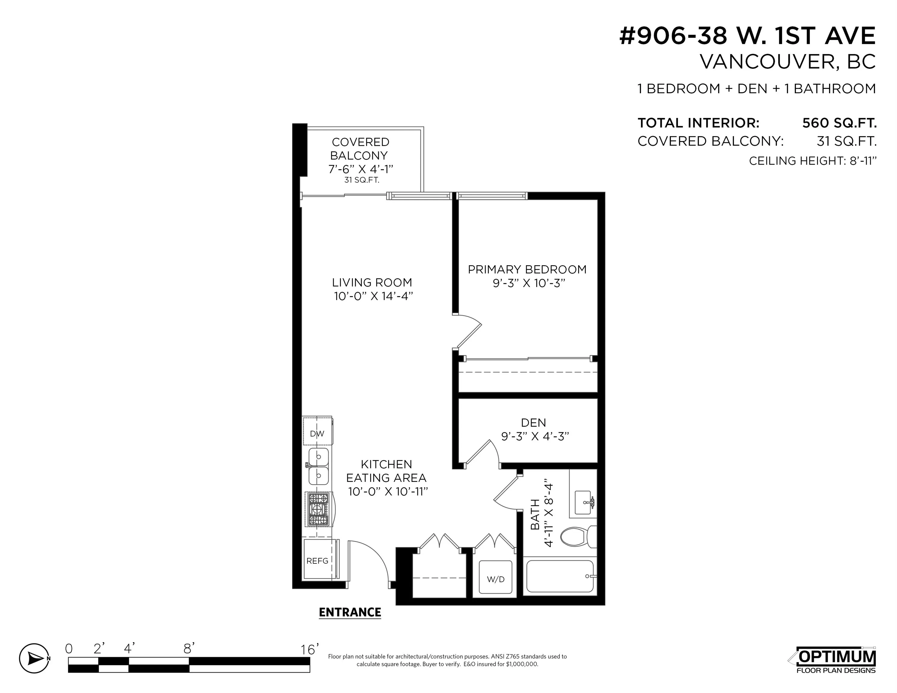 38 W 1st Avenue #906