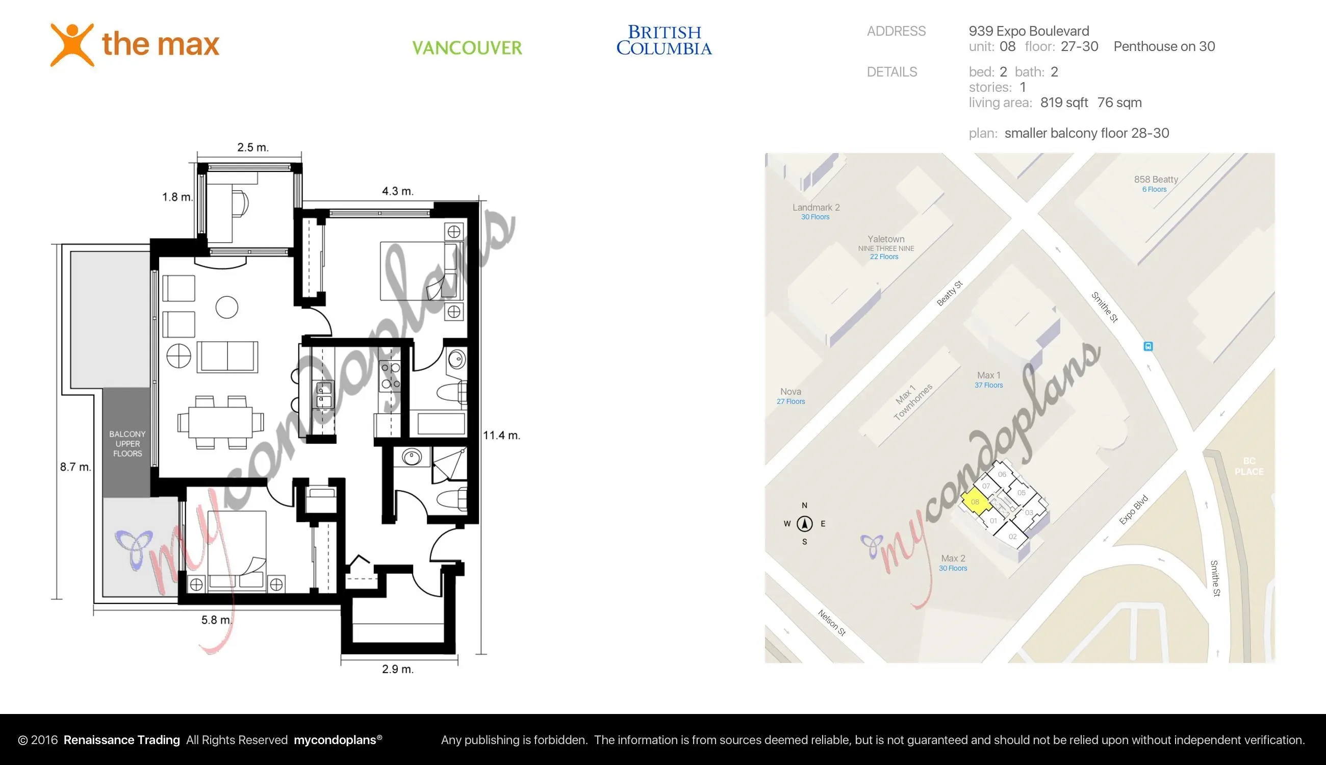 939 Expo Boulevard #3008