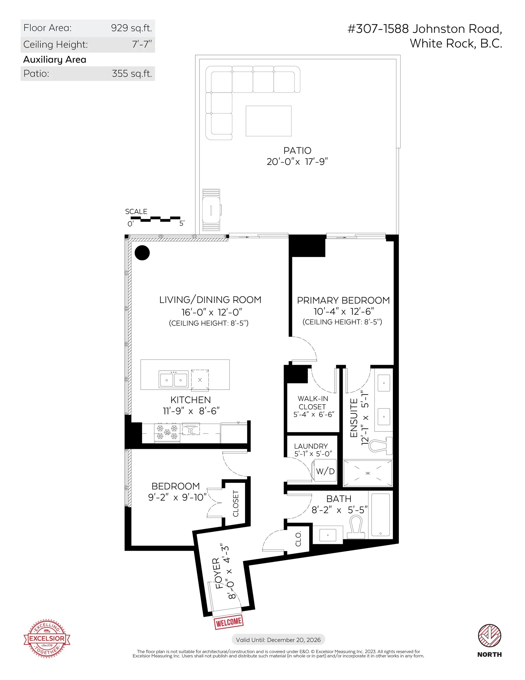 1588 Johnston Road #307