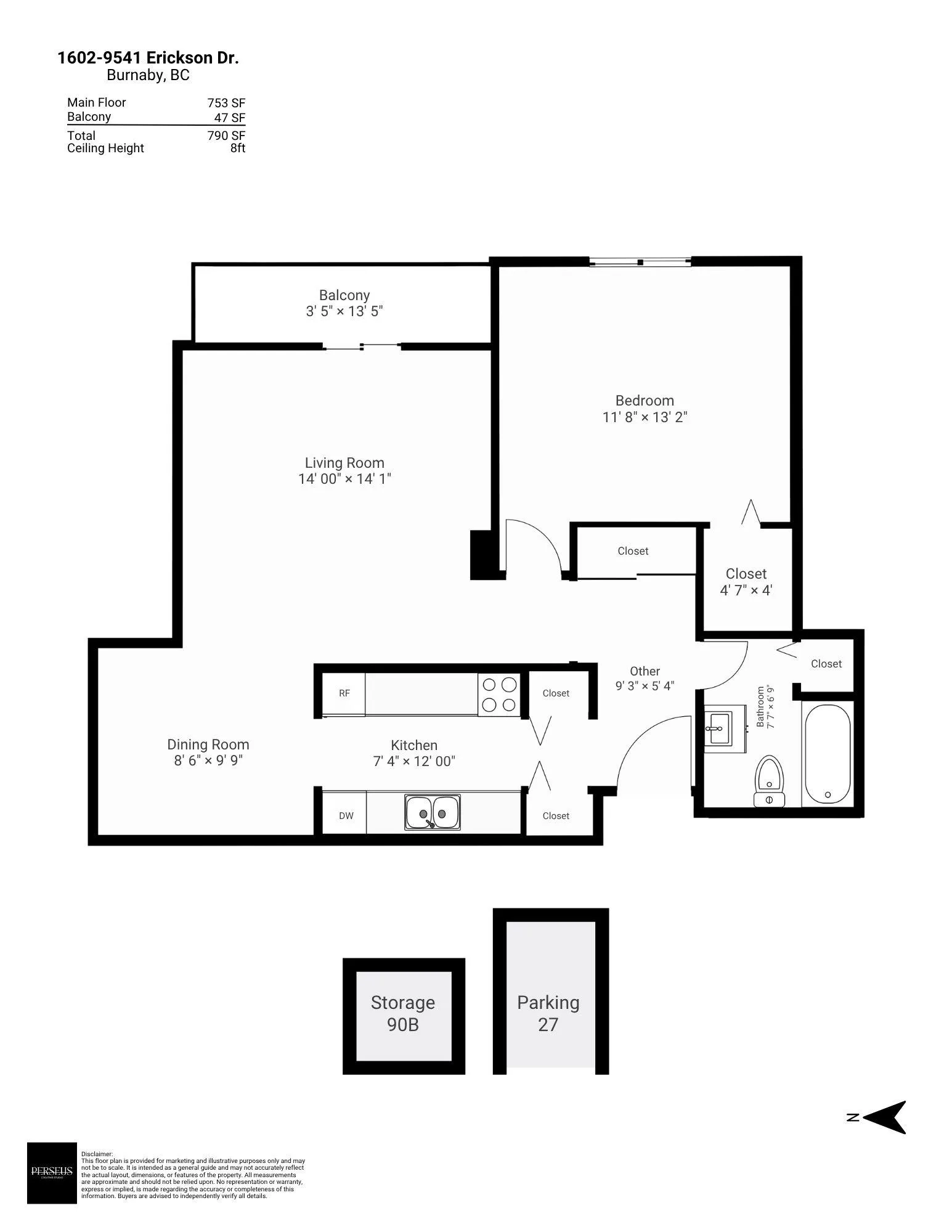 9541 Erickson Drive #1602