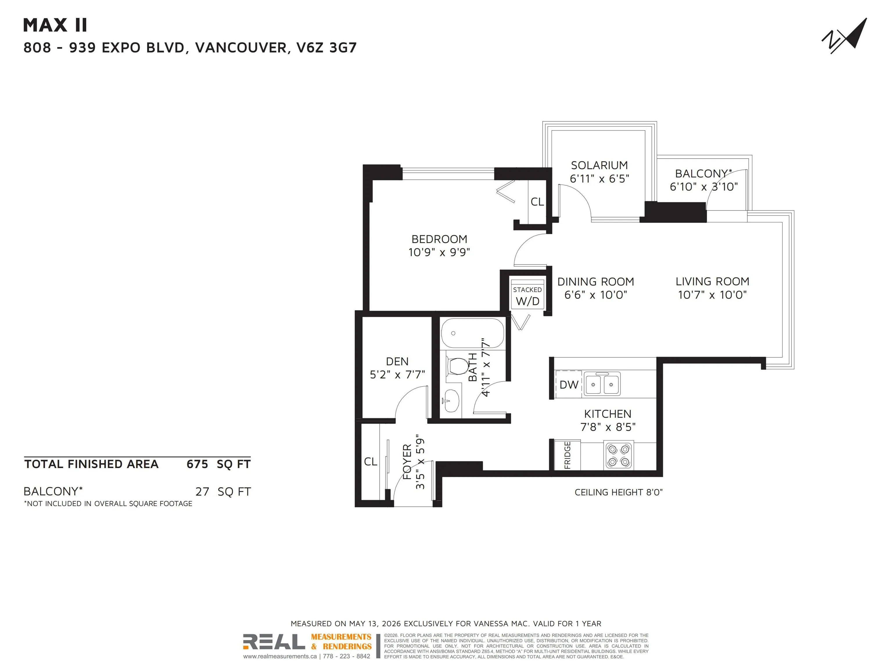 939 Expo Boulevard #808
