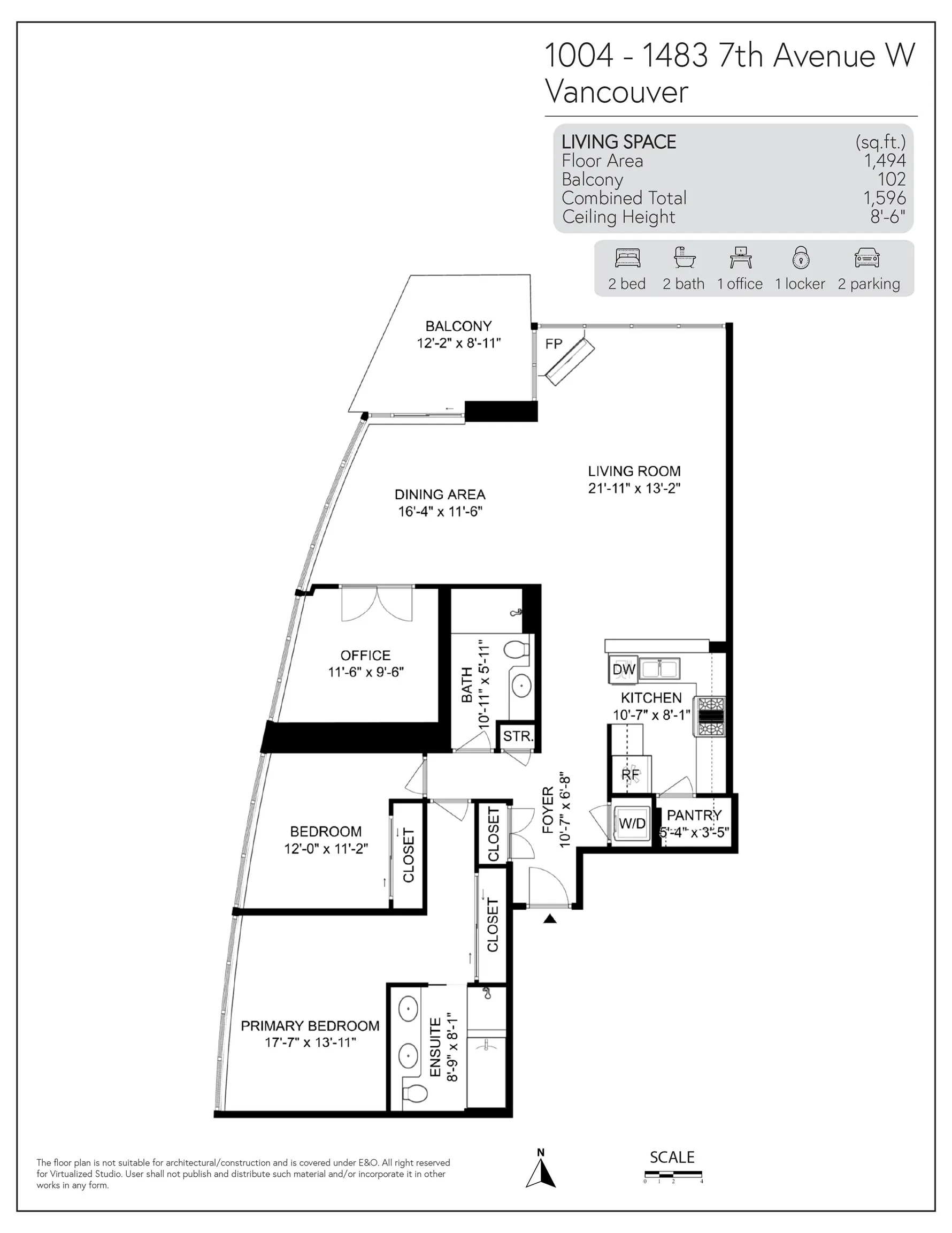 1483 W 7th Avenue #1004