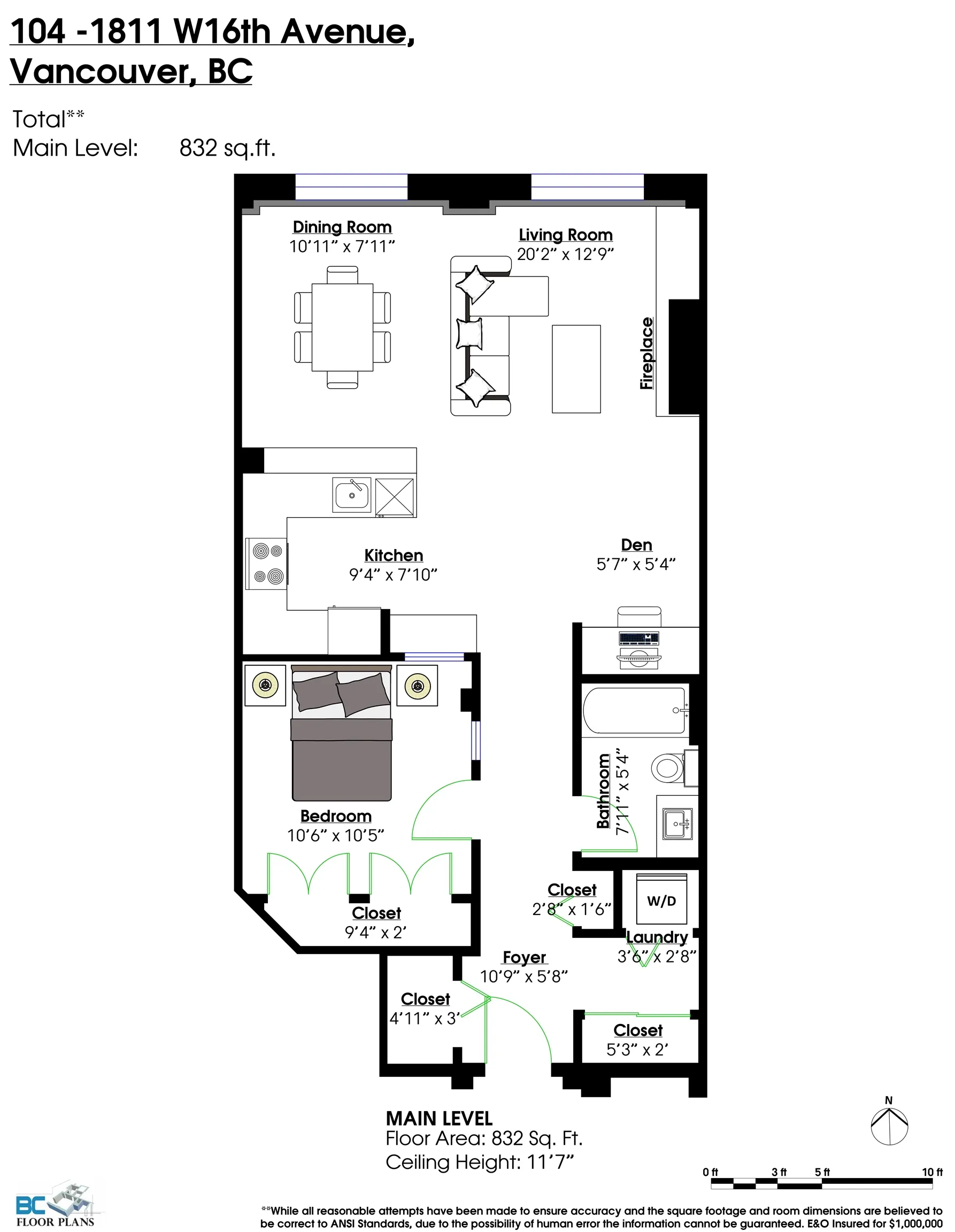 1811 W 16th Avenue #104