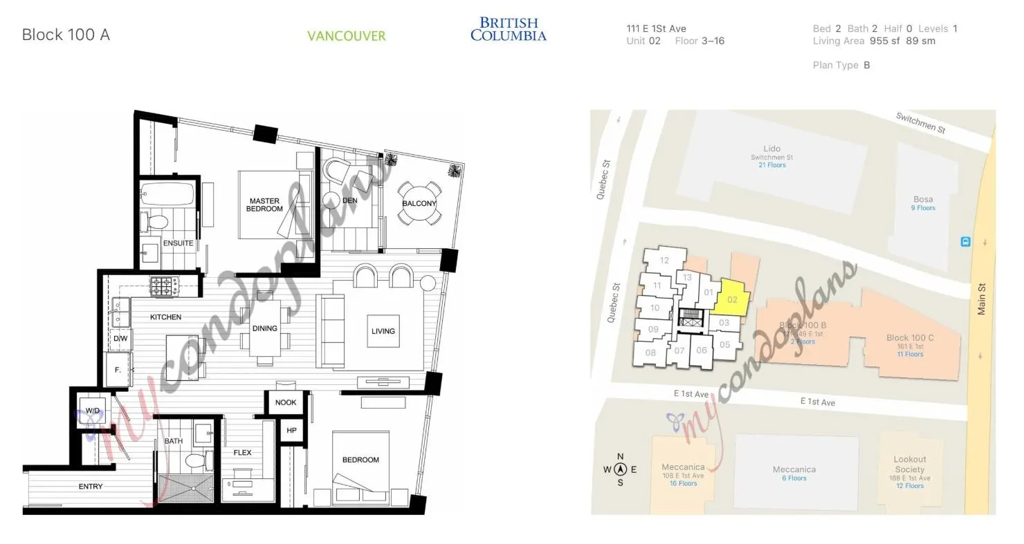 111 E 1st Avenue #1202