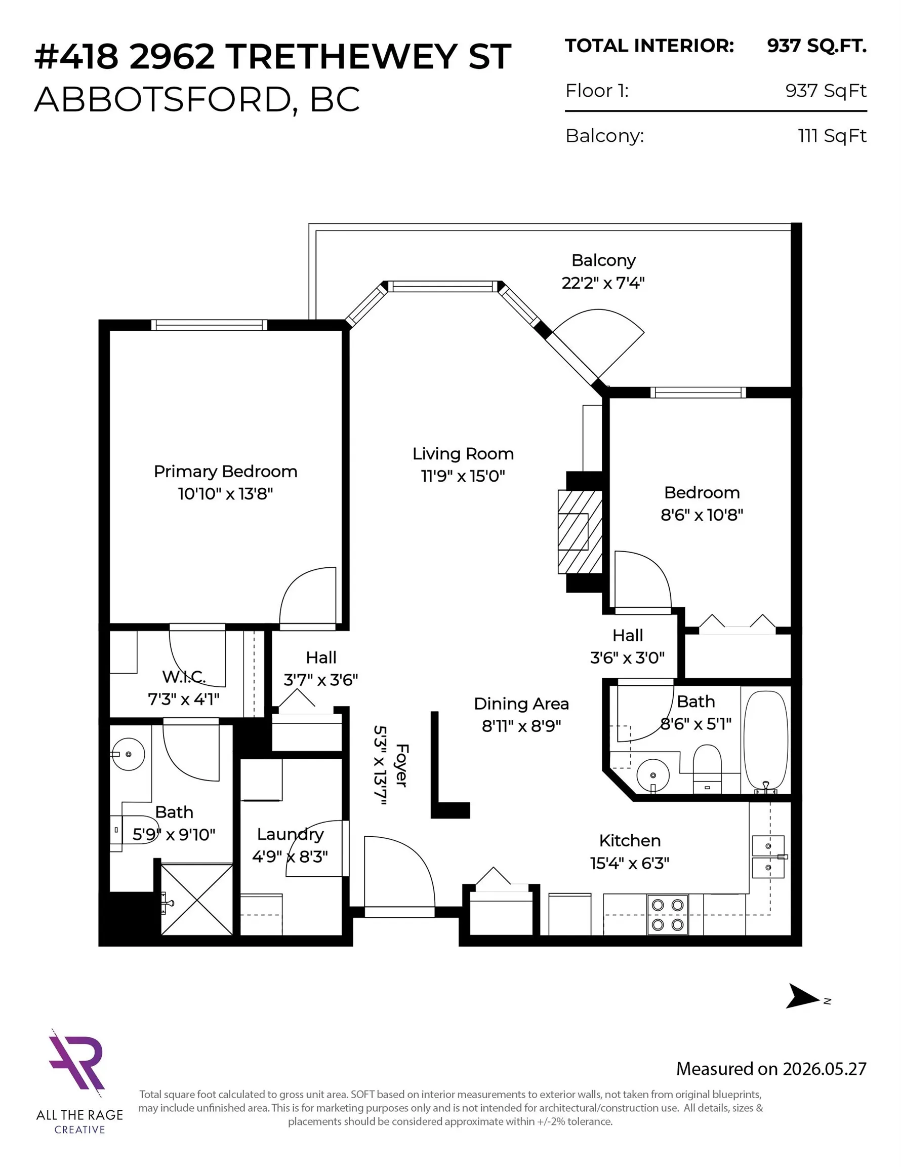 2962 Trethewey Street #418