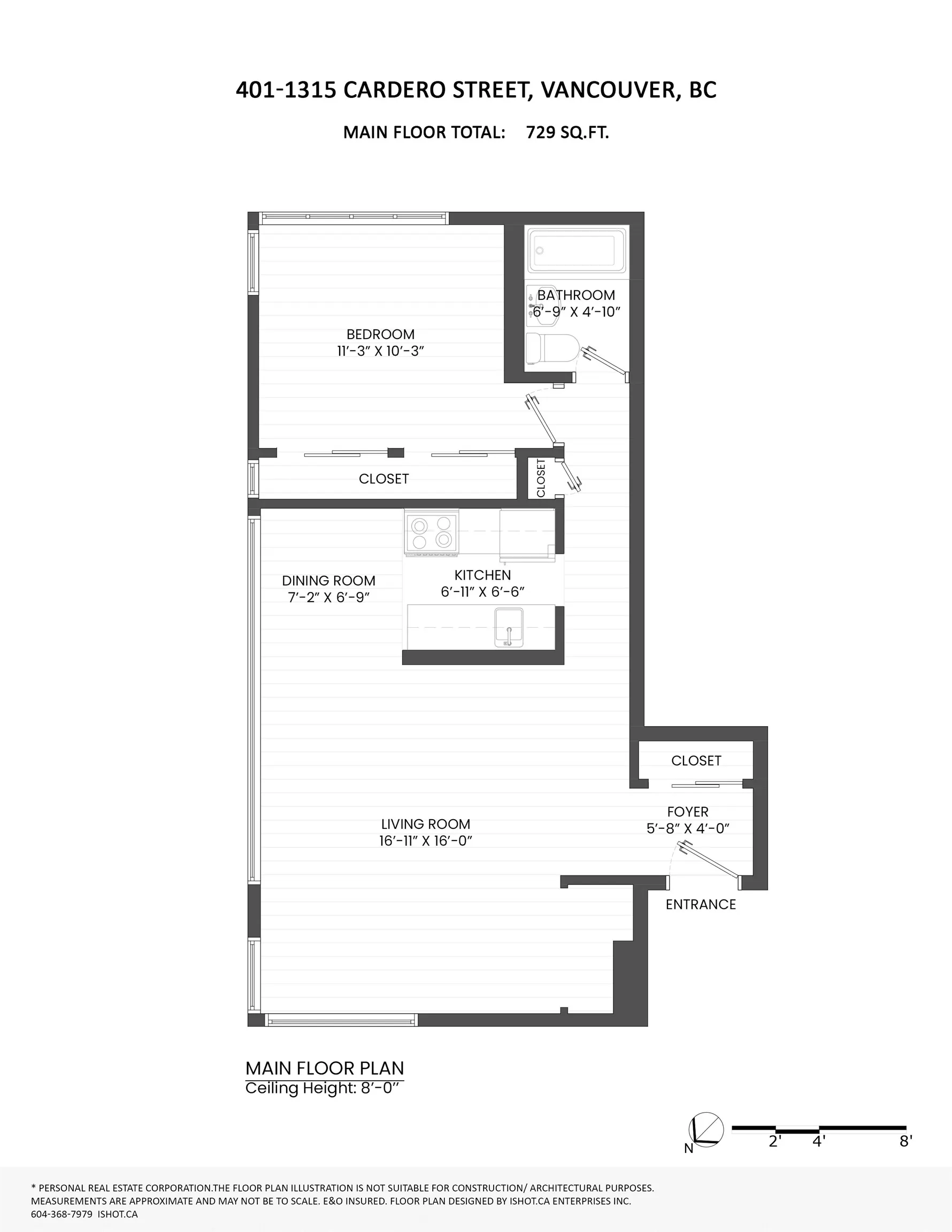 1315 Cardero Street #401