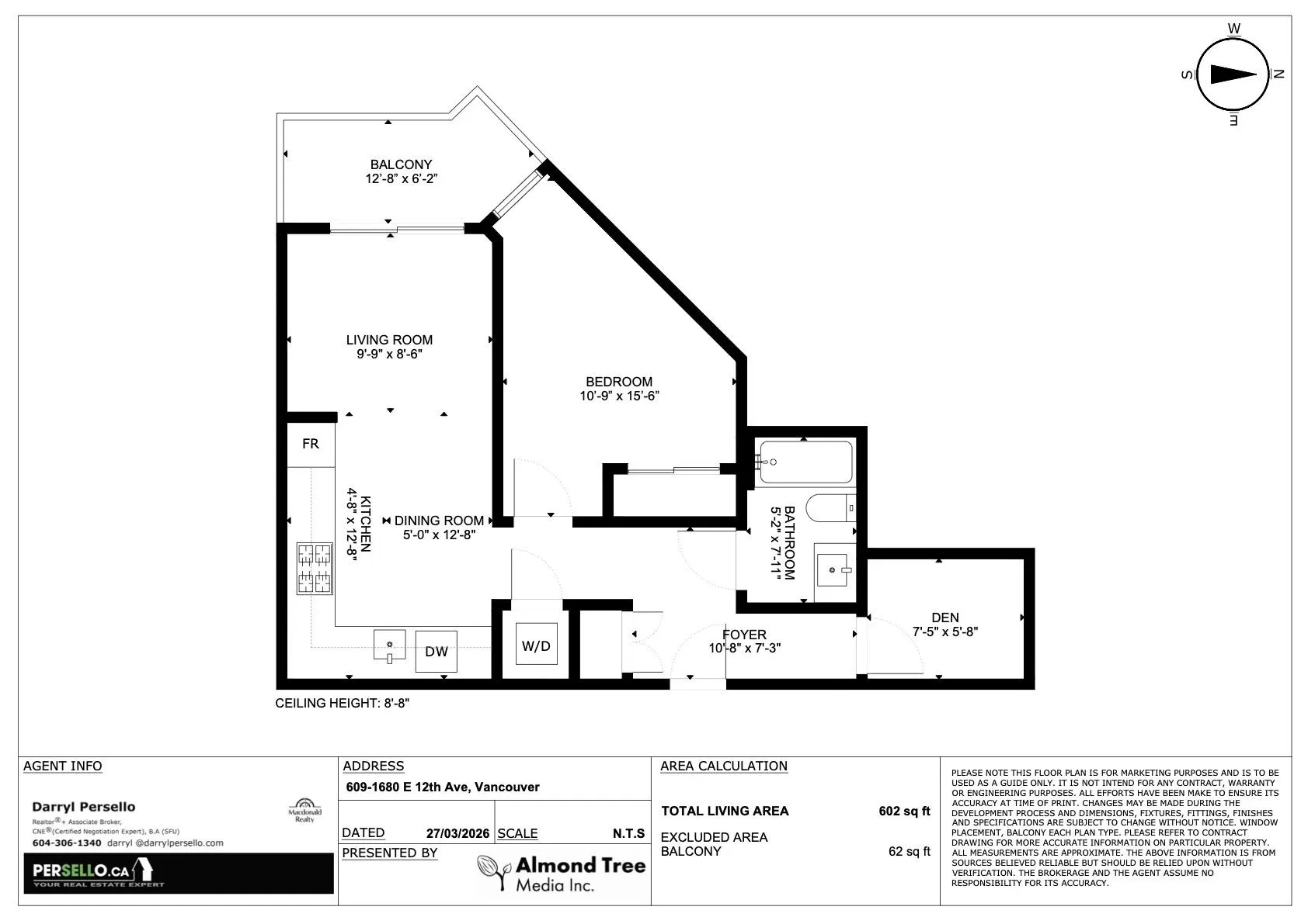1680 E 12th Avenue #609