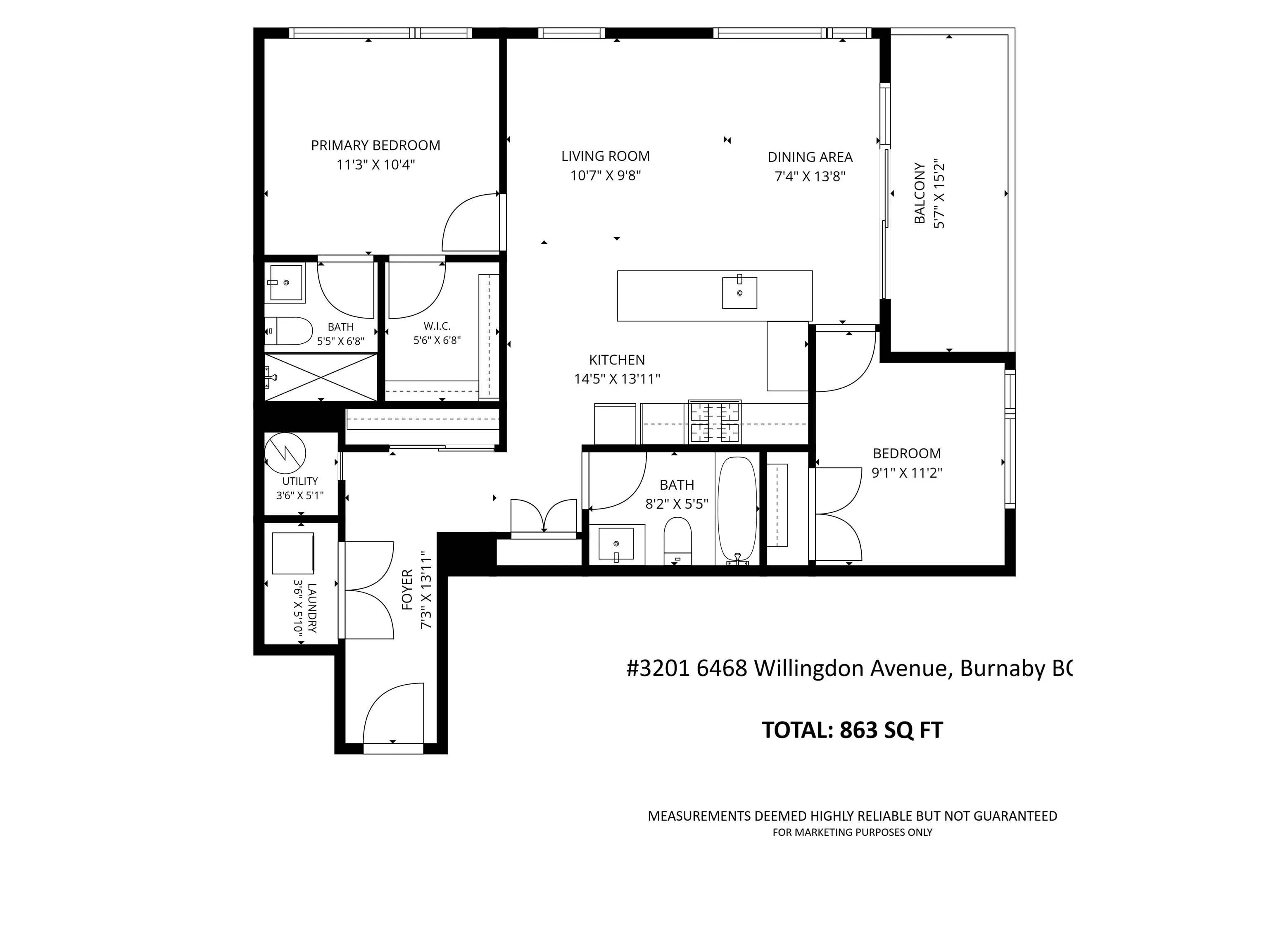 6468 Willingdon Avenue #3201
