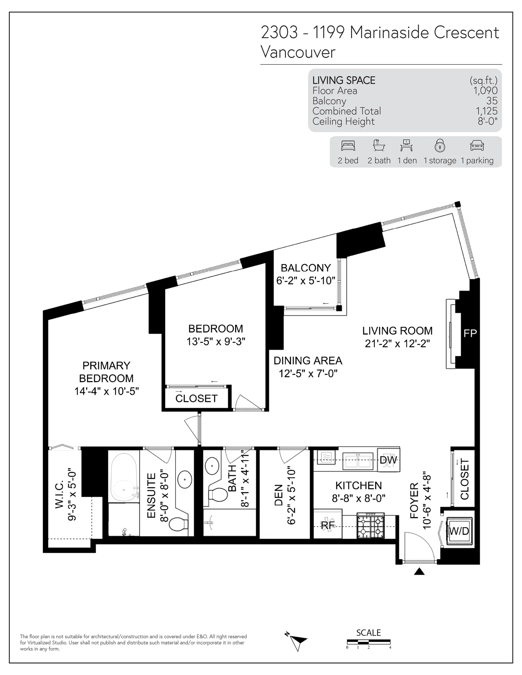 1199 Marinaside Crescent #2303