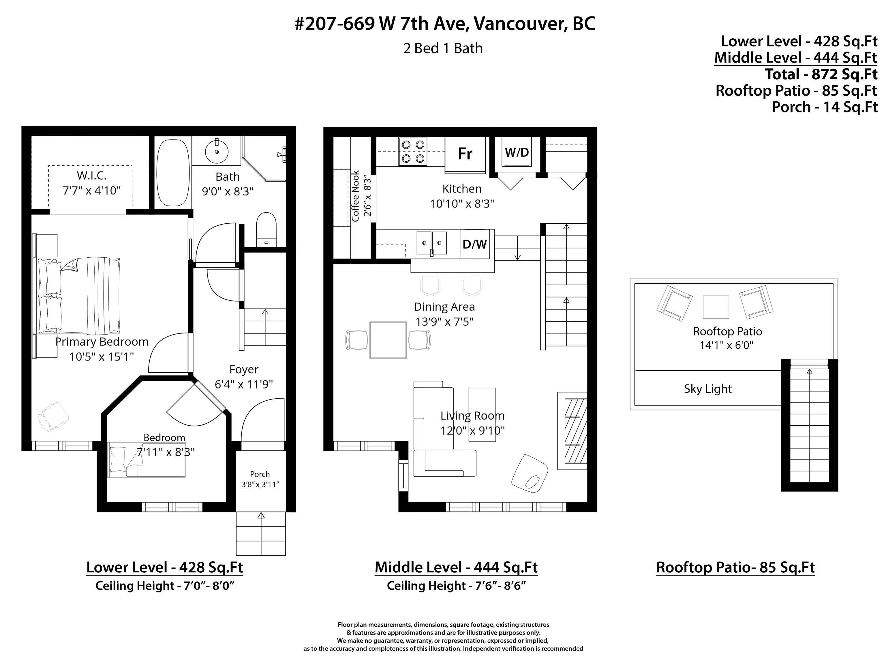 669 W 7th Avenue #207