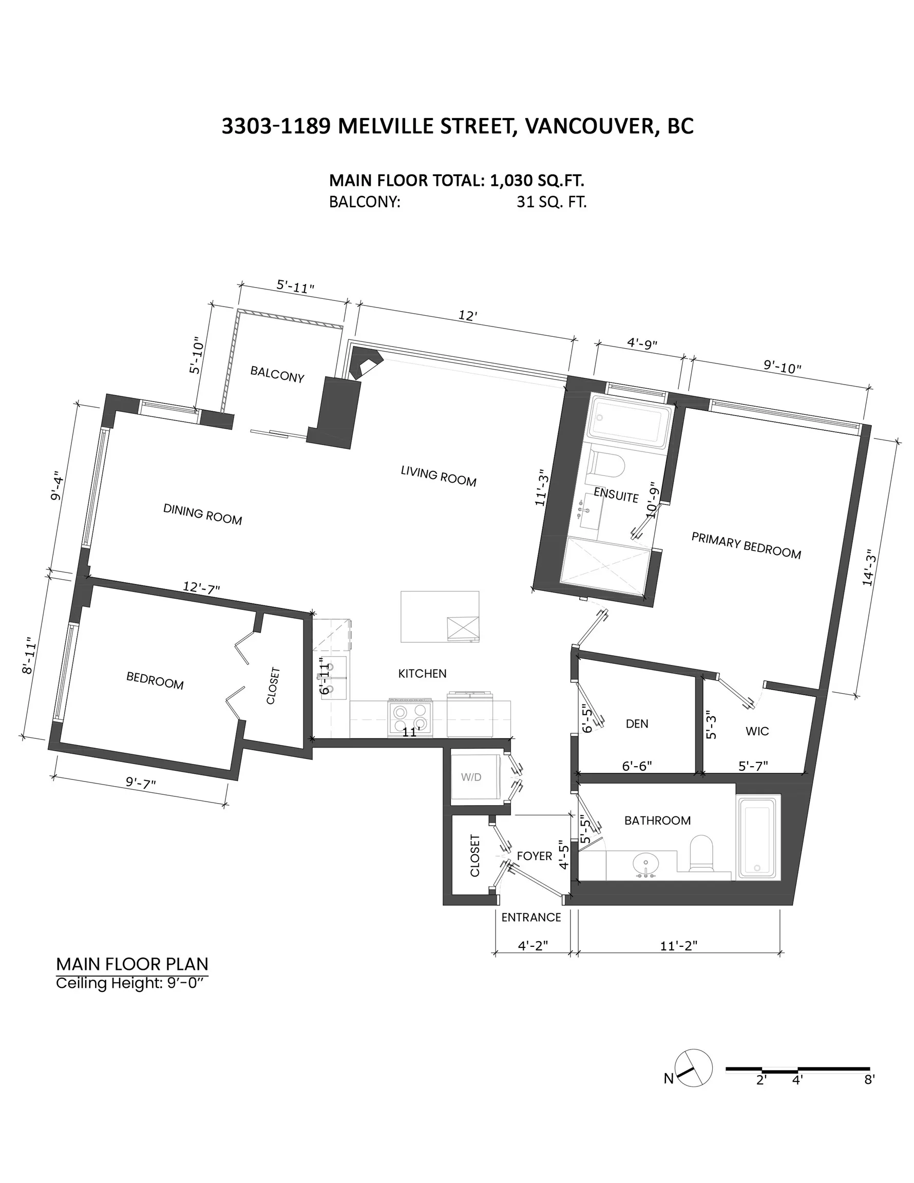 1189 Melville Street #3303