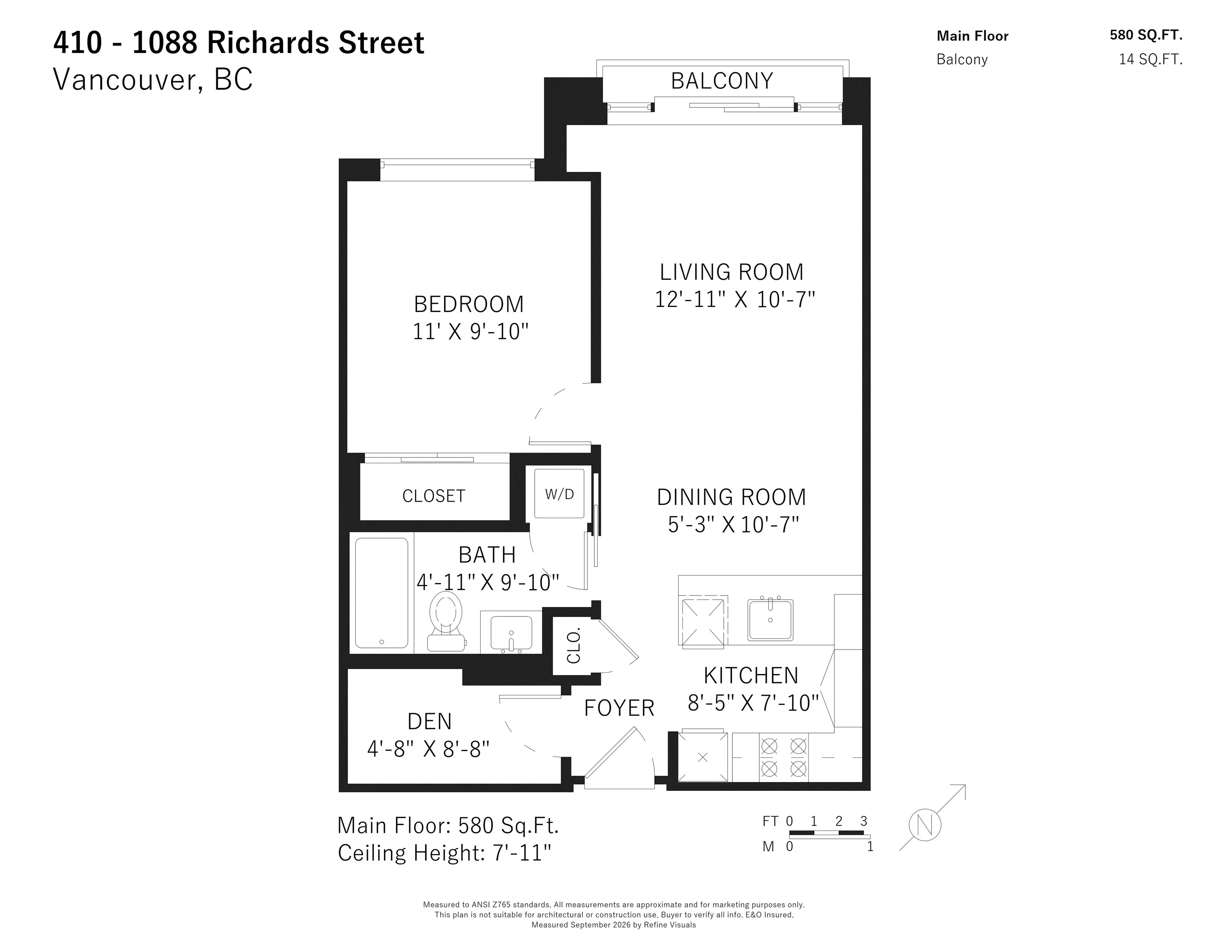 1088 Richards Street #410