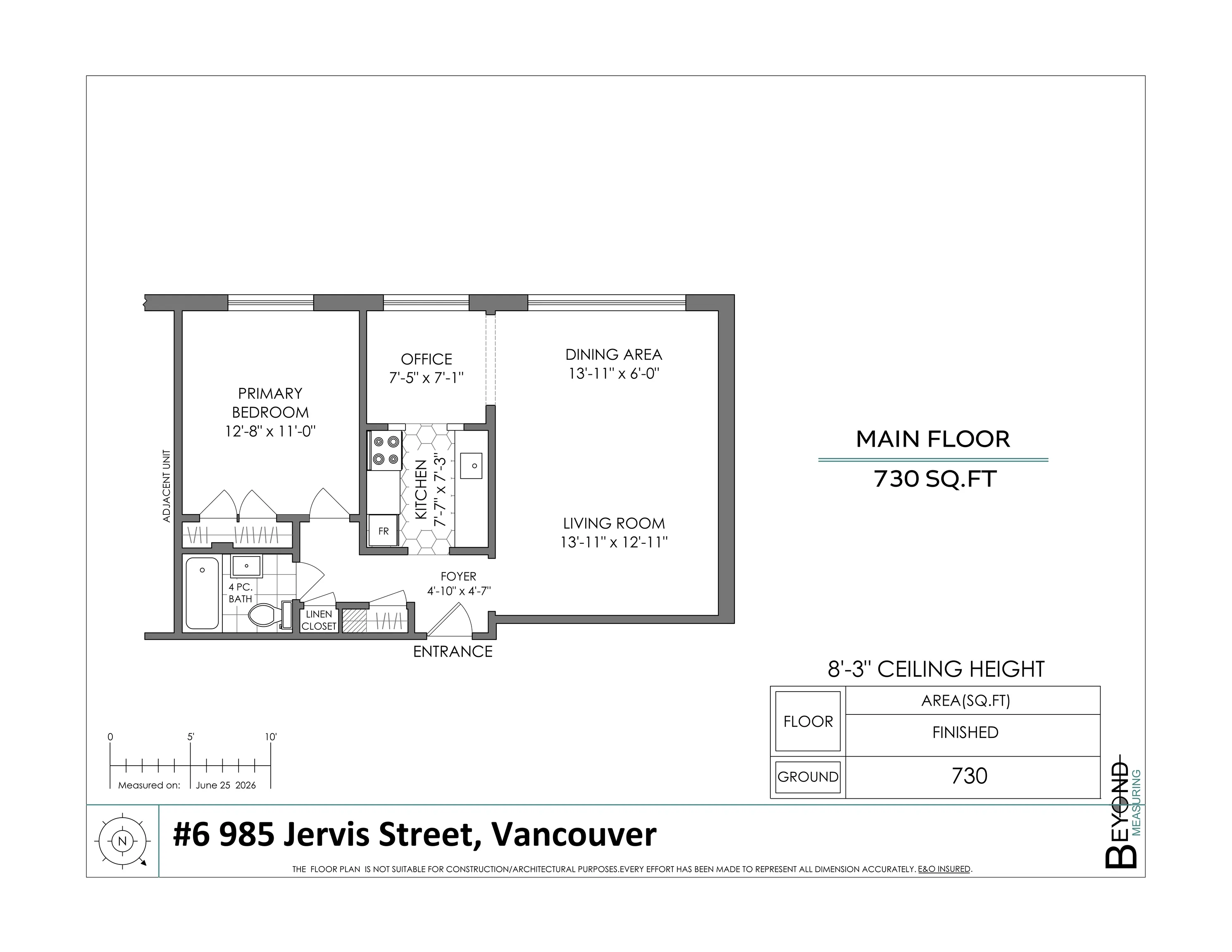 985 Jervis Street #6