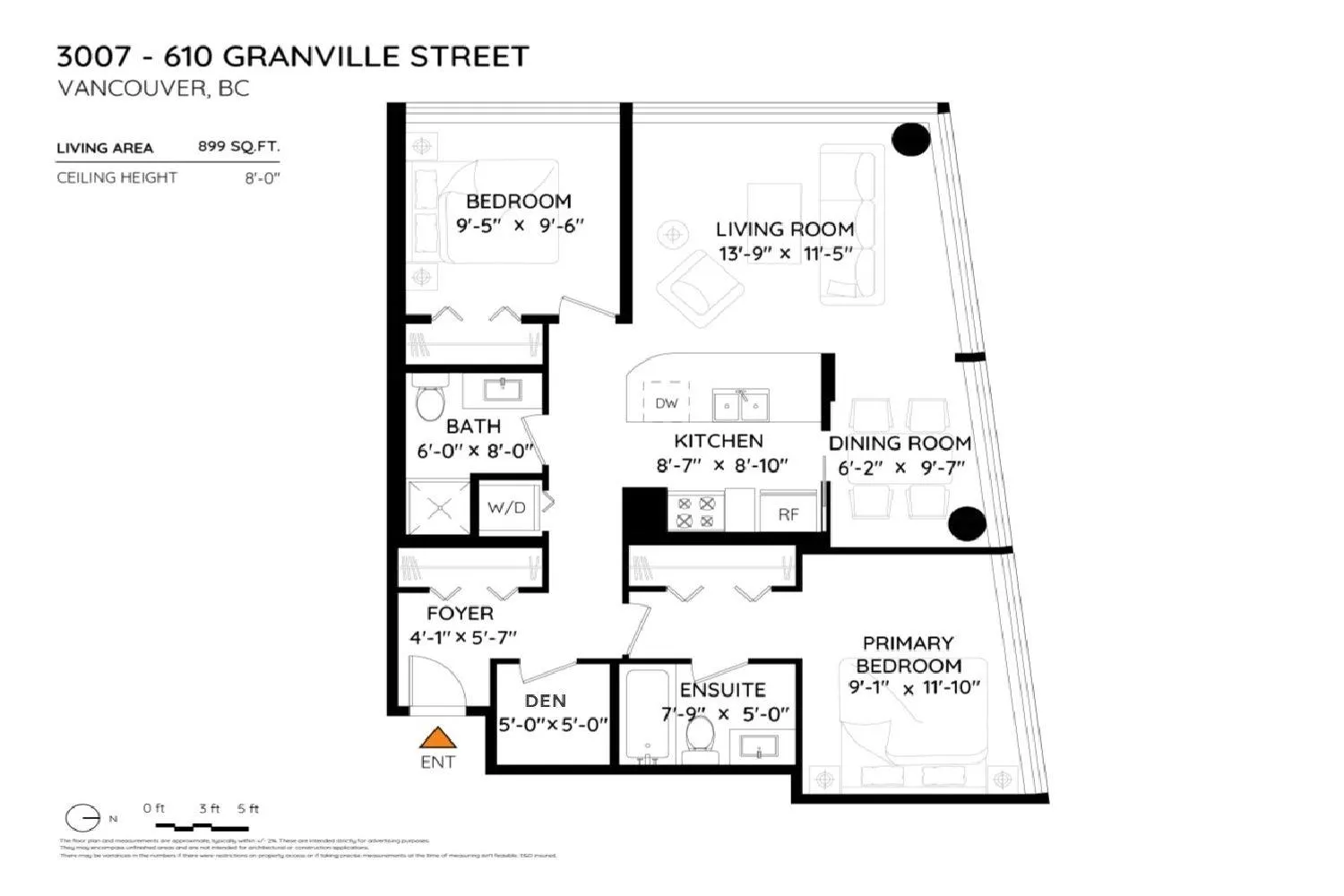 610 Granville Street #3007