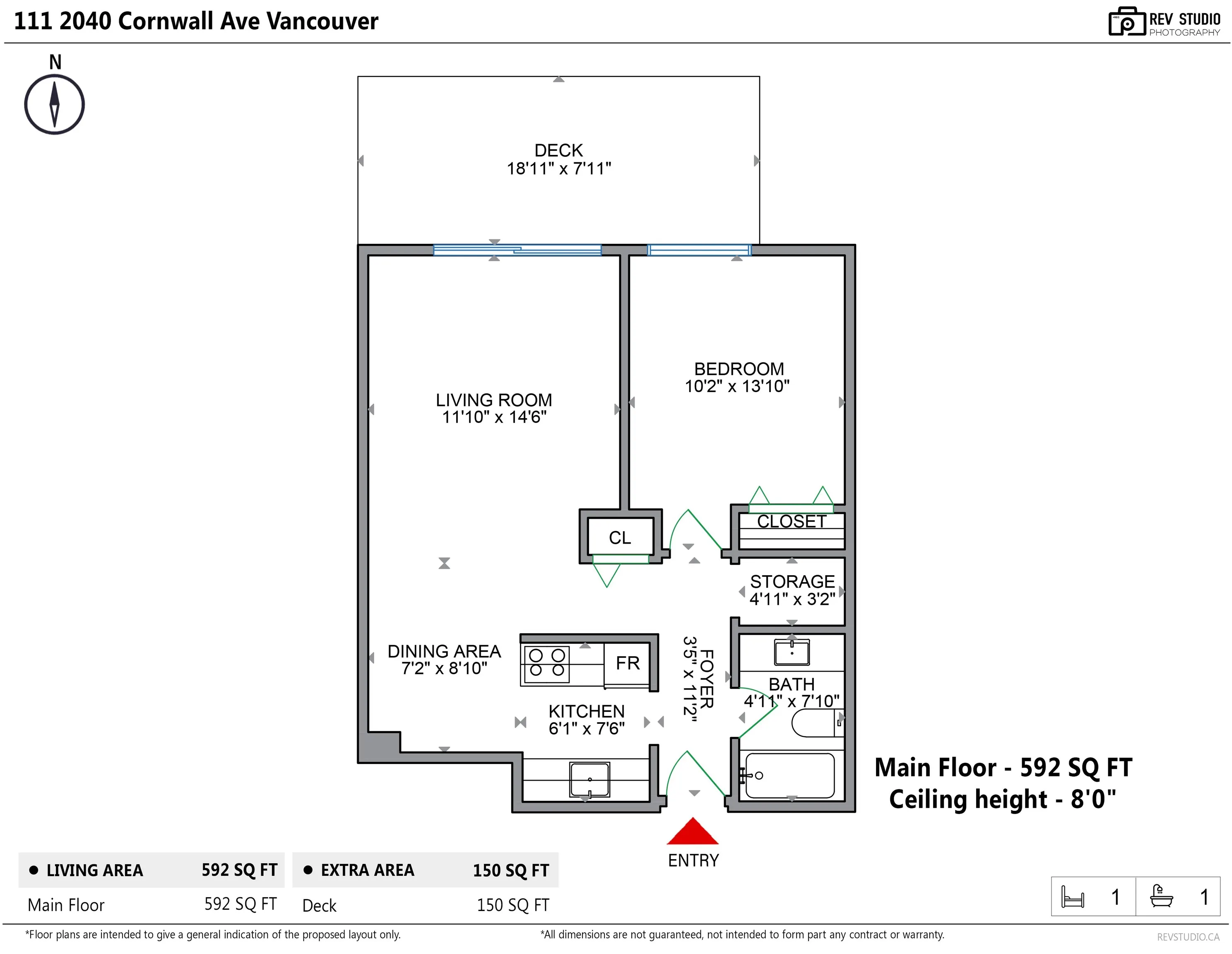 2040 Cornwall Avenue #111