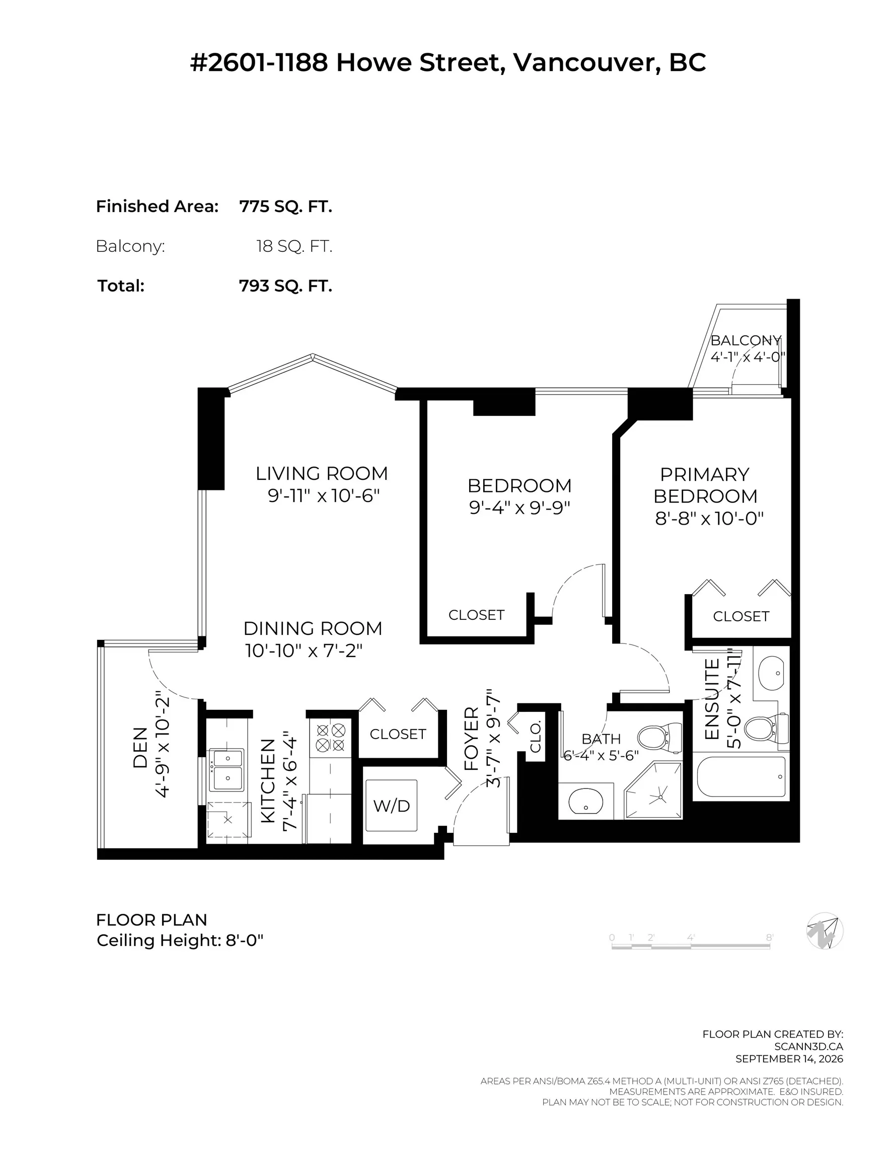 1188 Howe Street #2601