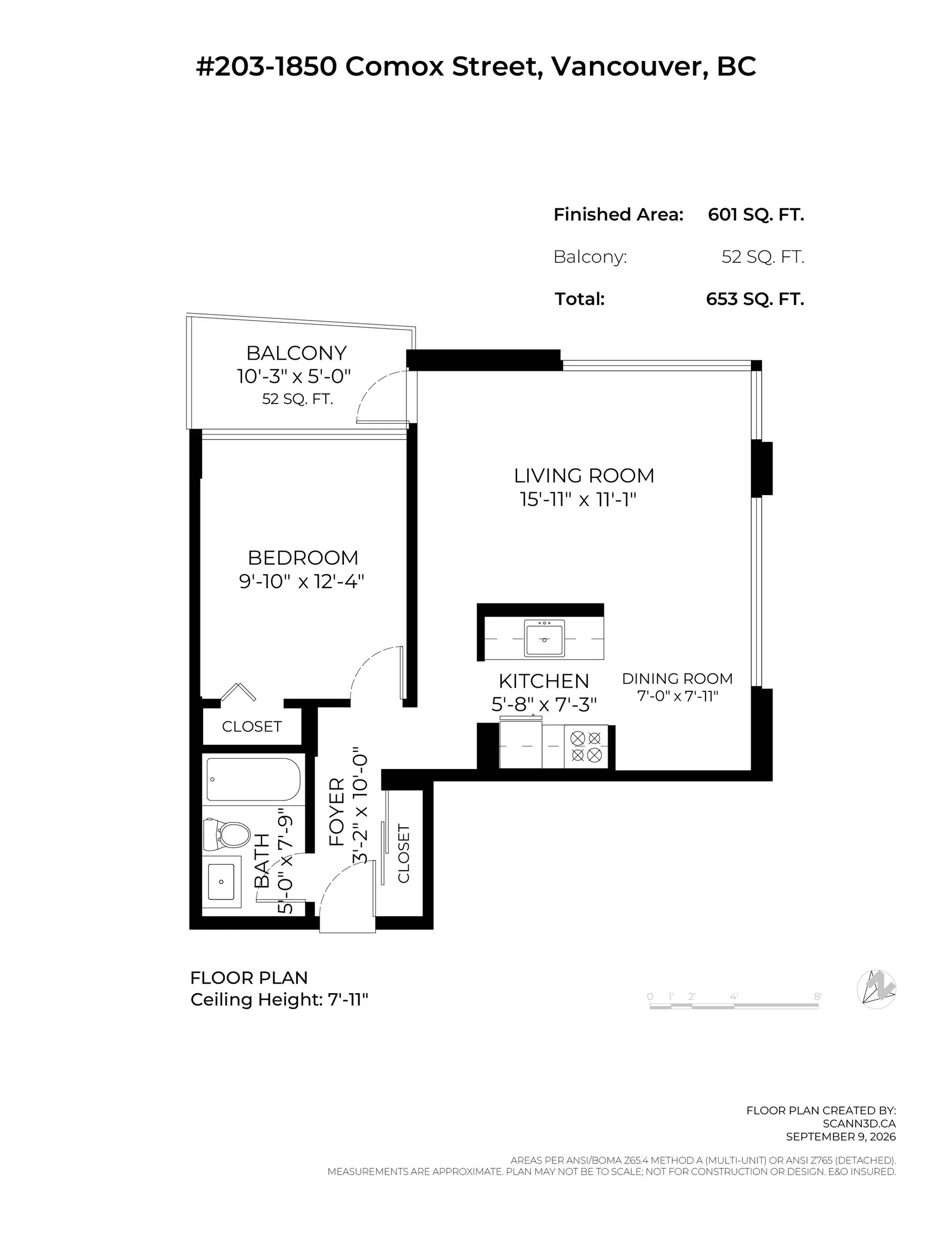 1850 Comox Street #203