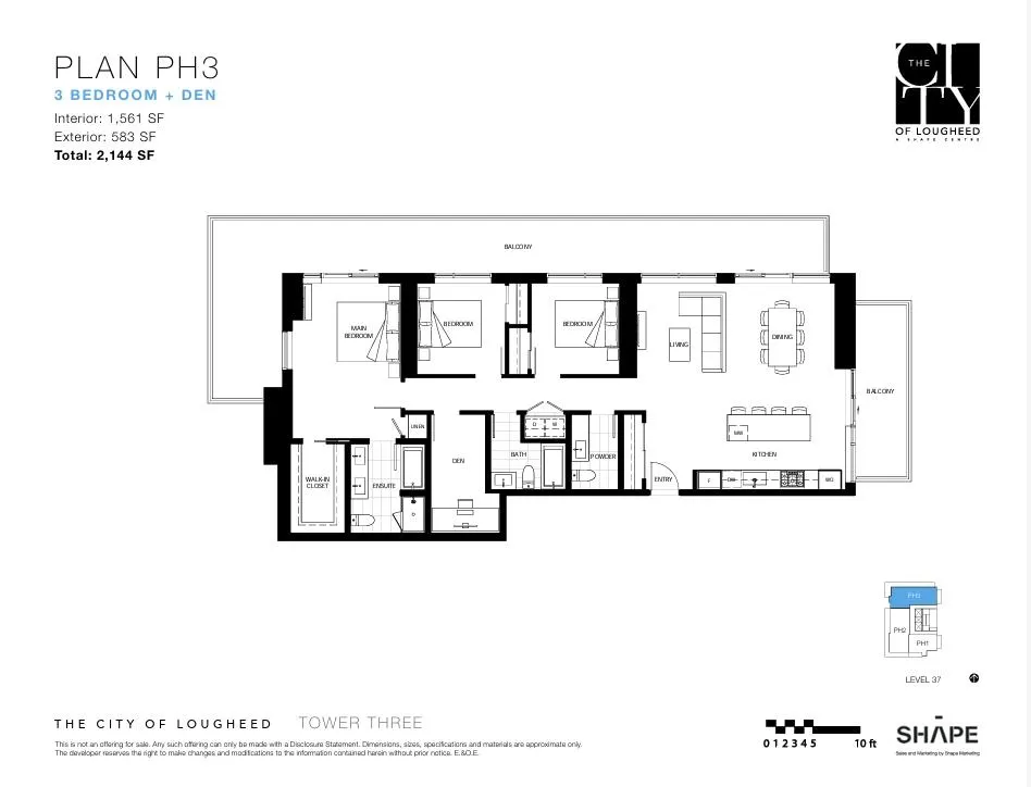 3888 Evergreen Place #PH3