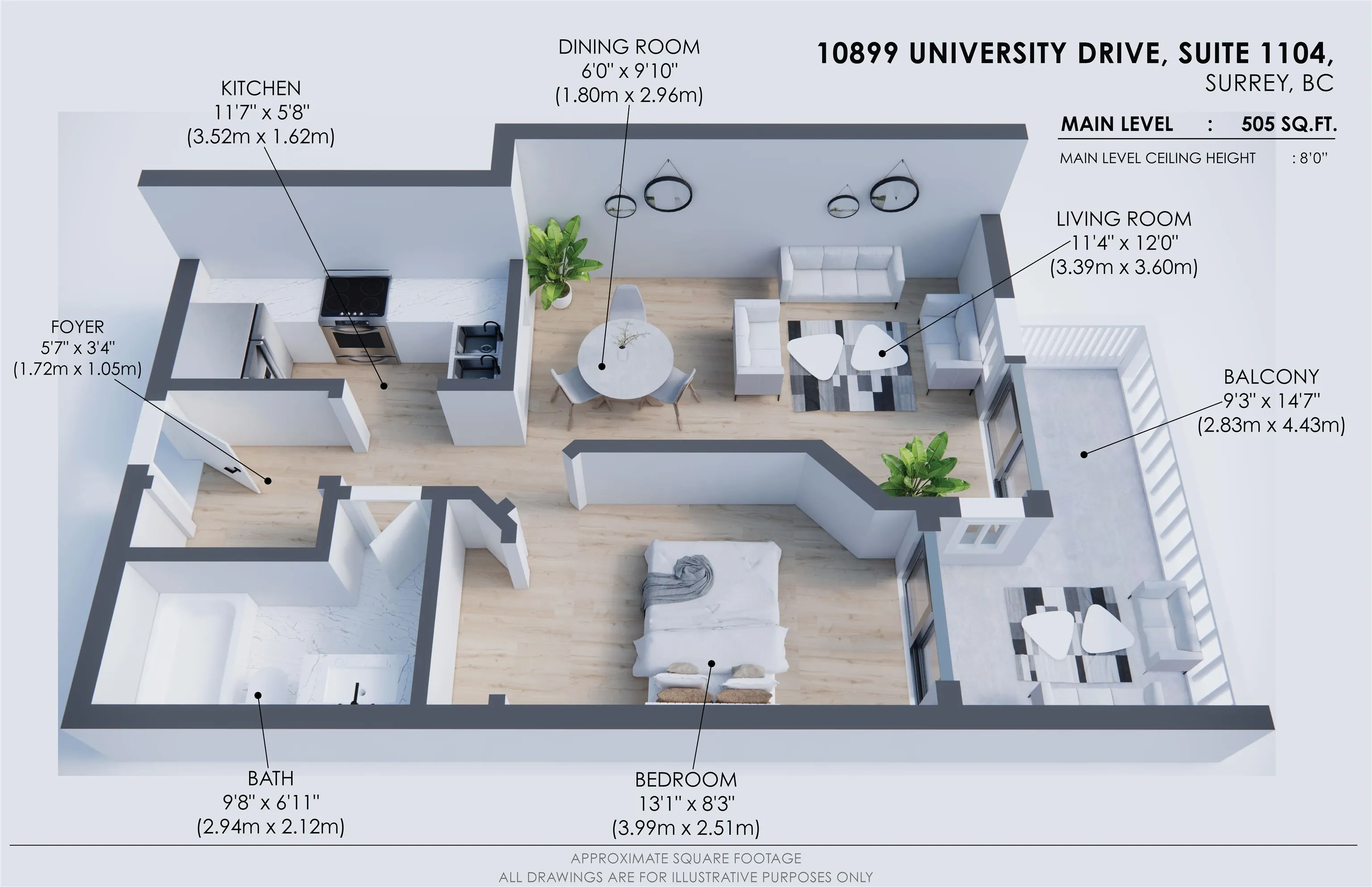 10899 University Drive #1104
