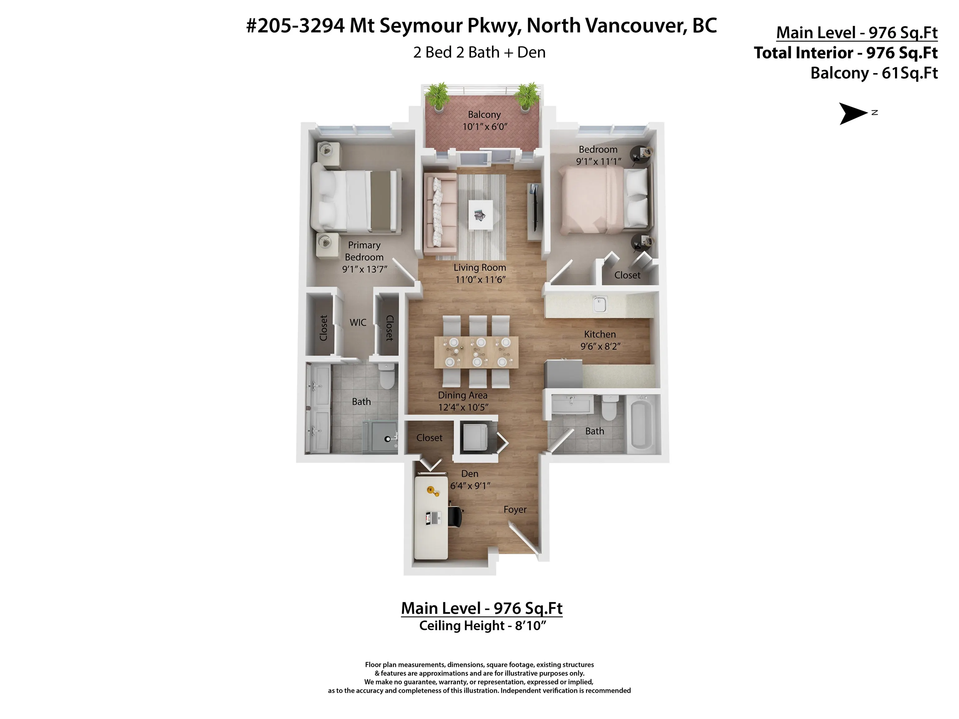 3294 Mt Seymour Parkway #205