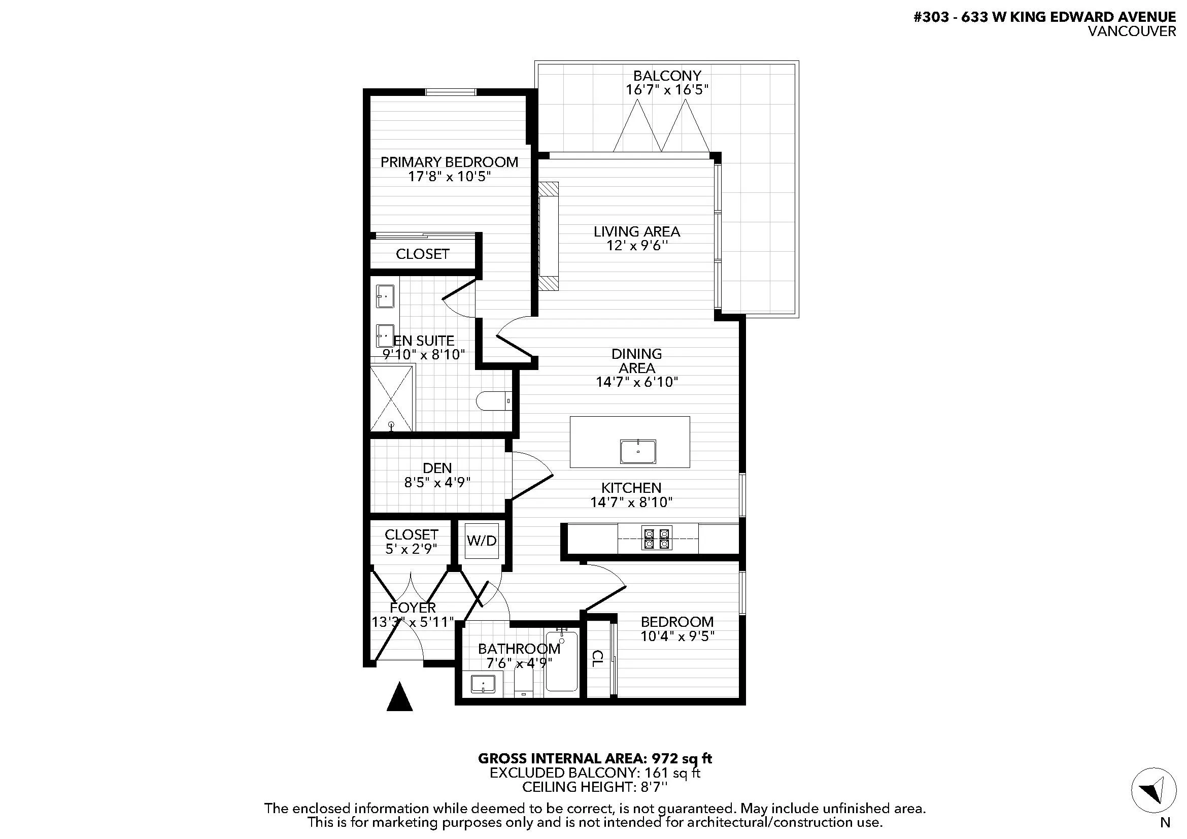 633 W King Edward Avenue #303