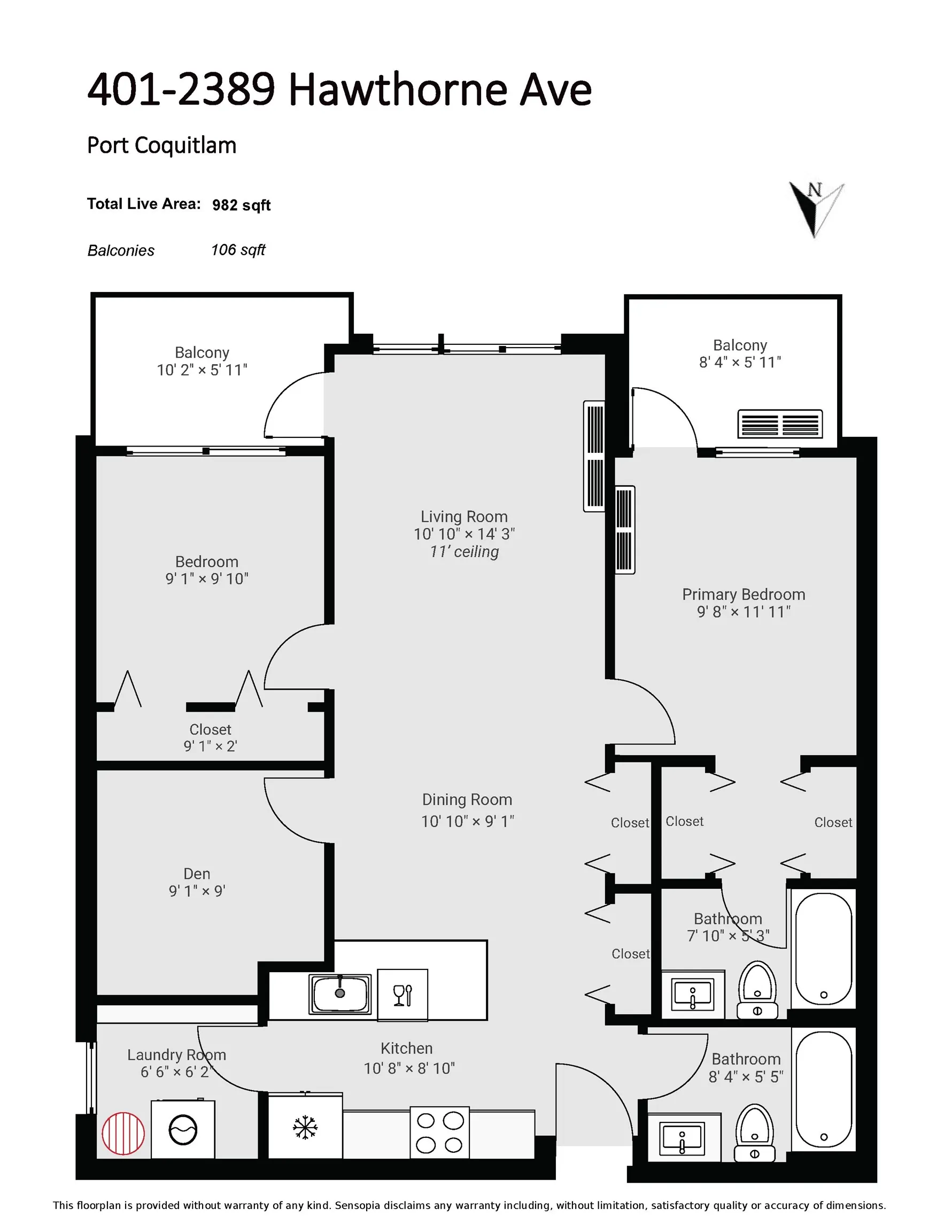 2389 Hawthorne Avenue #401