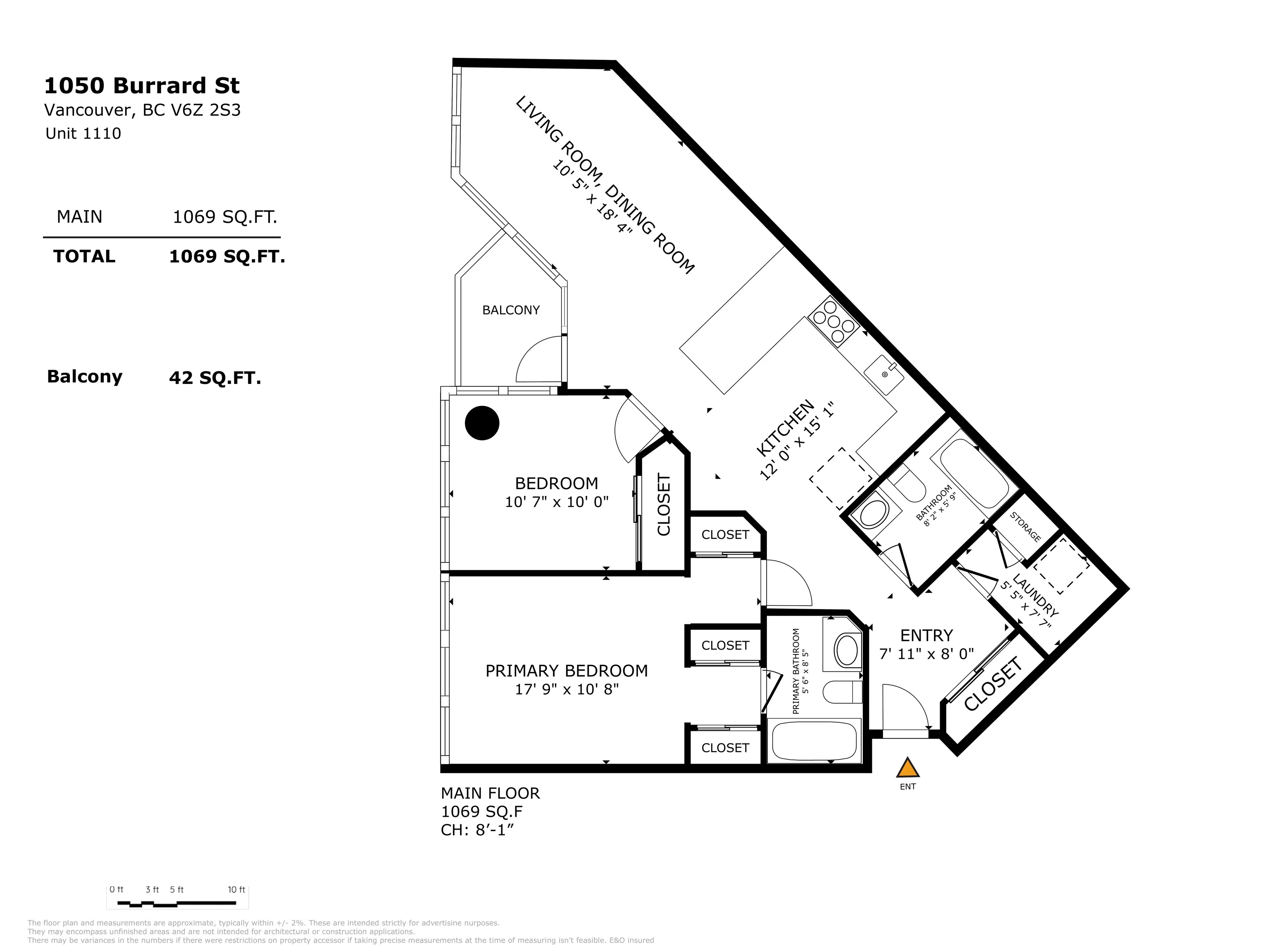 1050 Burrard Street #1110