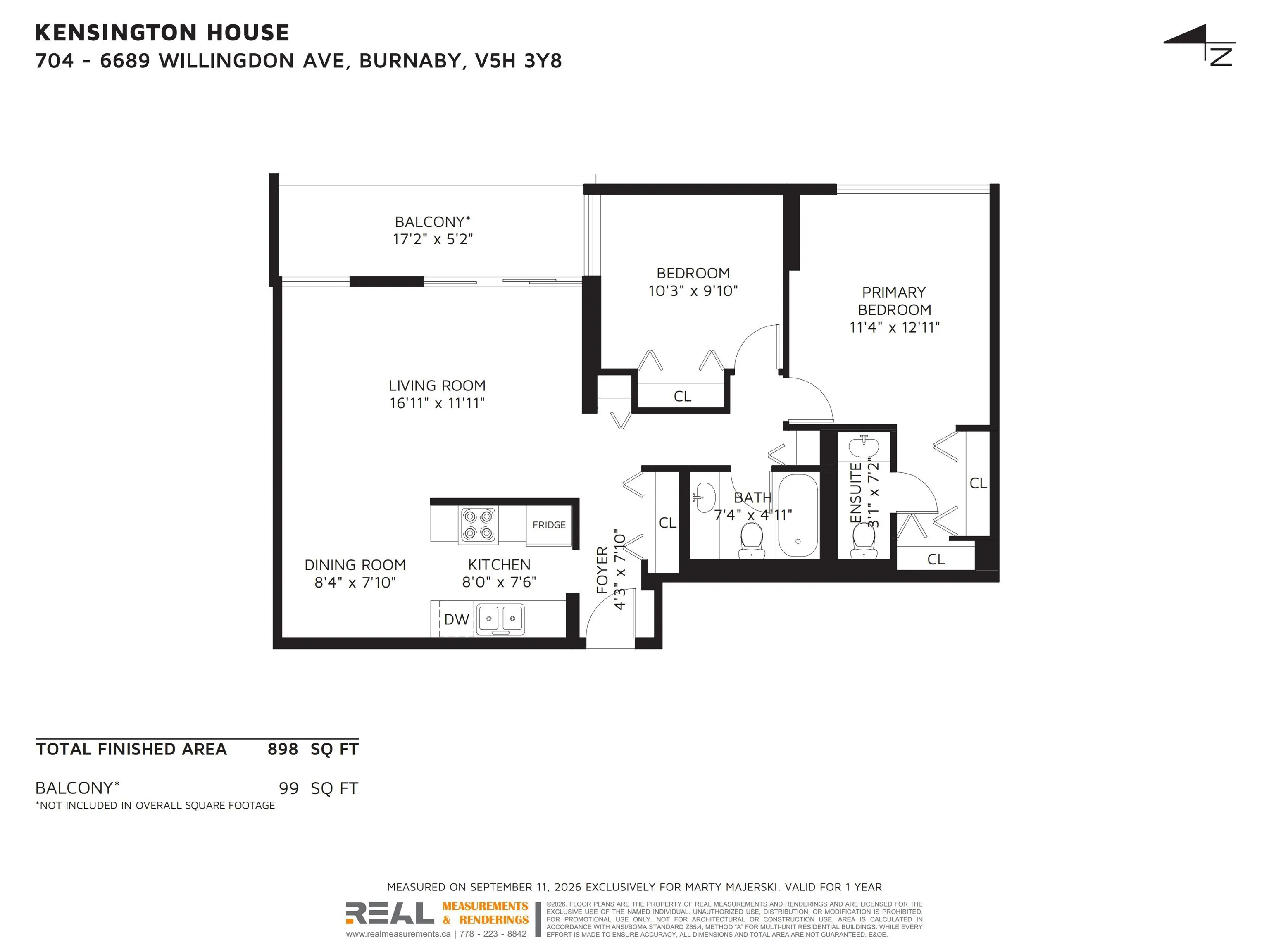 6689 Willingdon Avenue #704