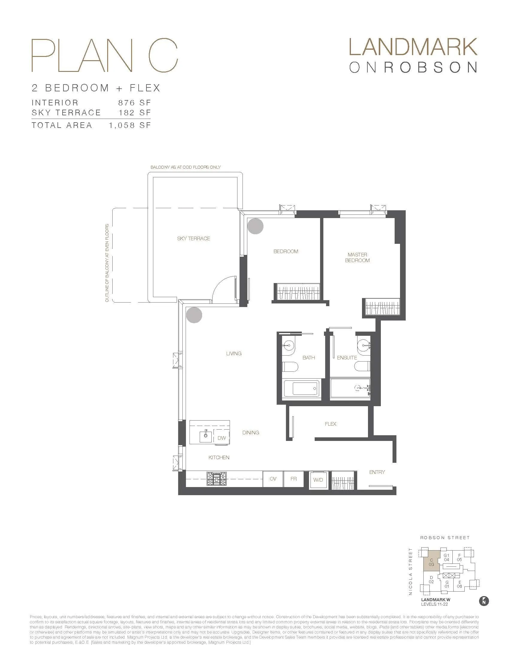 1482 Robson Street #1203