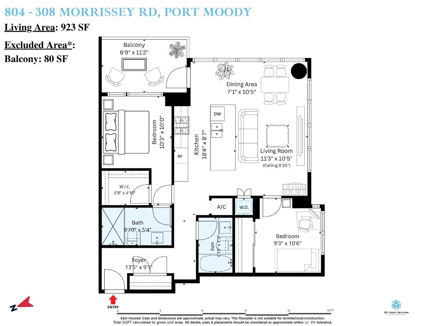 308 Morrissey Road #804