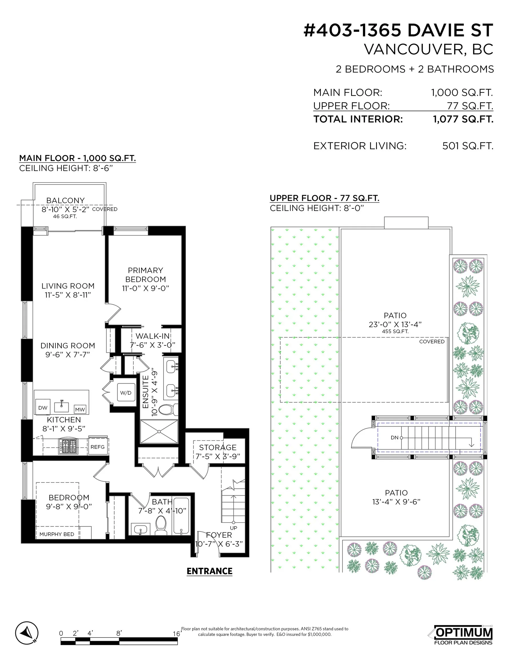 1365 Davie Street #403