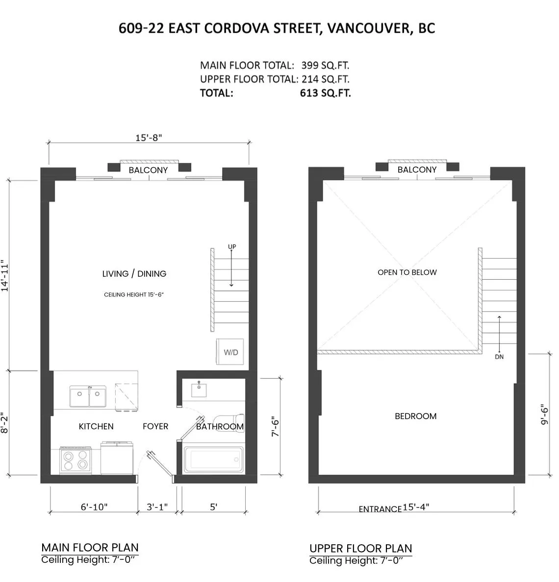 22 E Cordova Street #609
